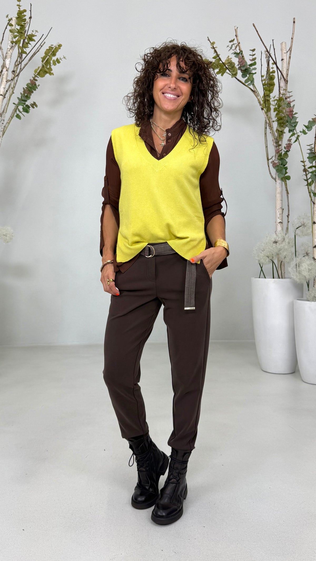 CAMICIA LINEA A UOMO IN CREPONNE VISCOSA