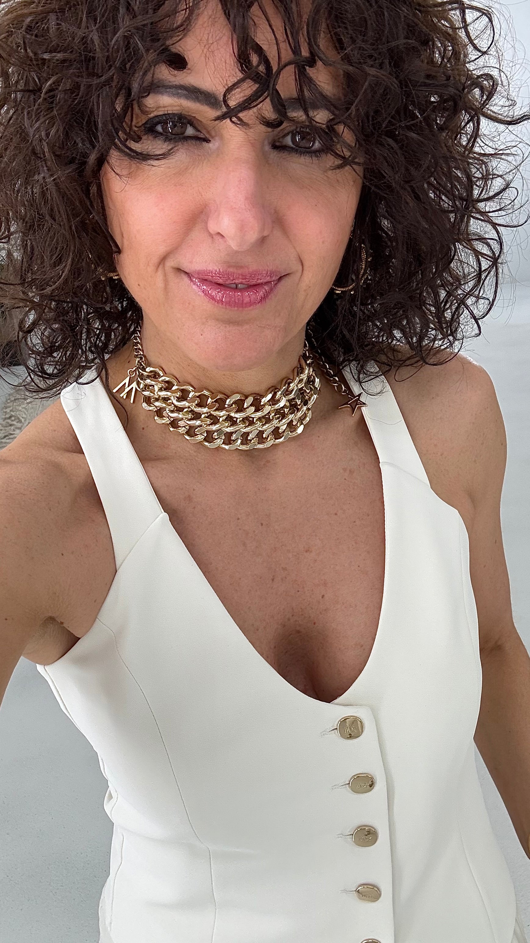 COLLANA COLLARE TRE MAGLIE