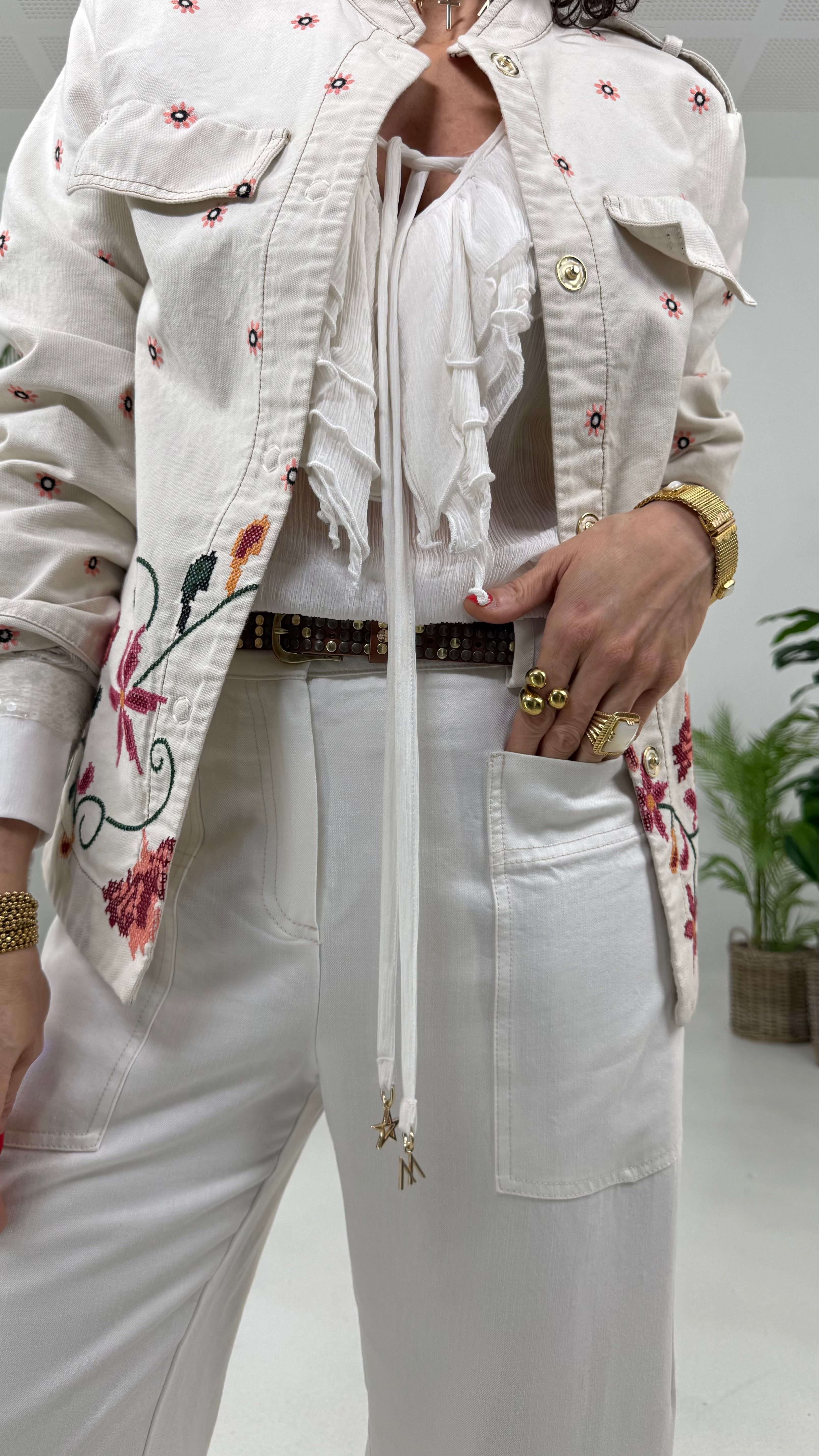 CINTURA CON BORCHIETTE PICCOLE MISTE