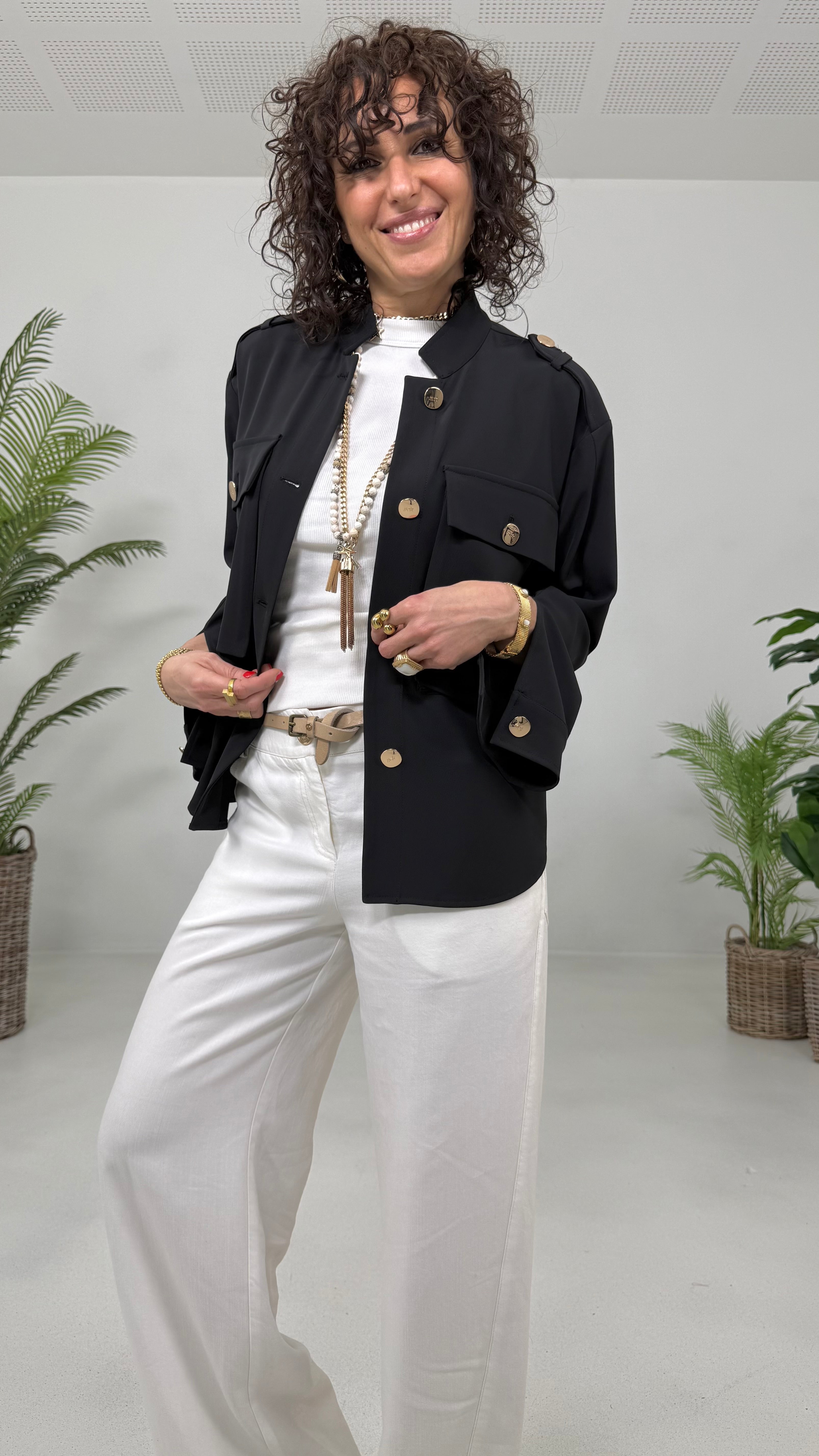 CAMICIA TASCONI IN CADY FLUIDO