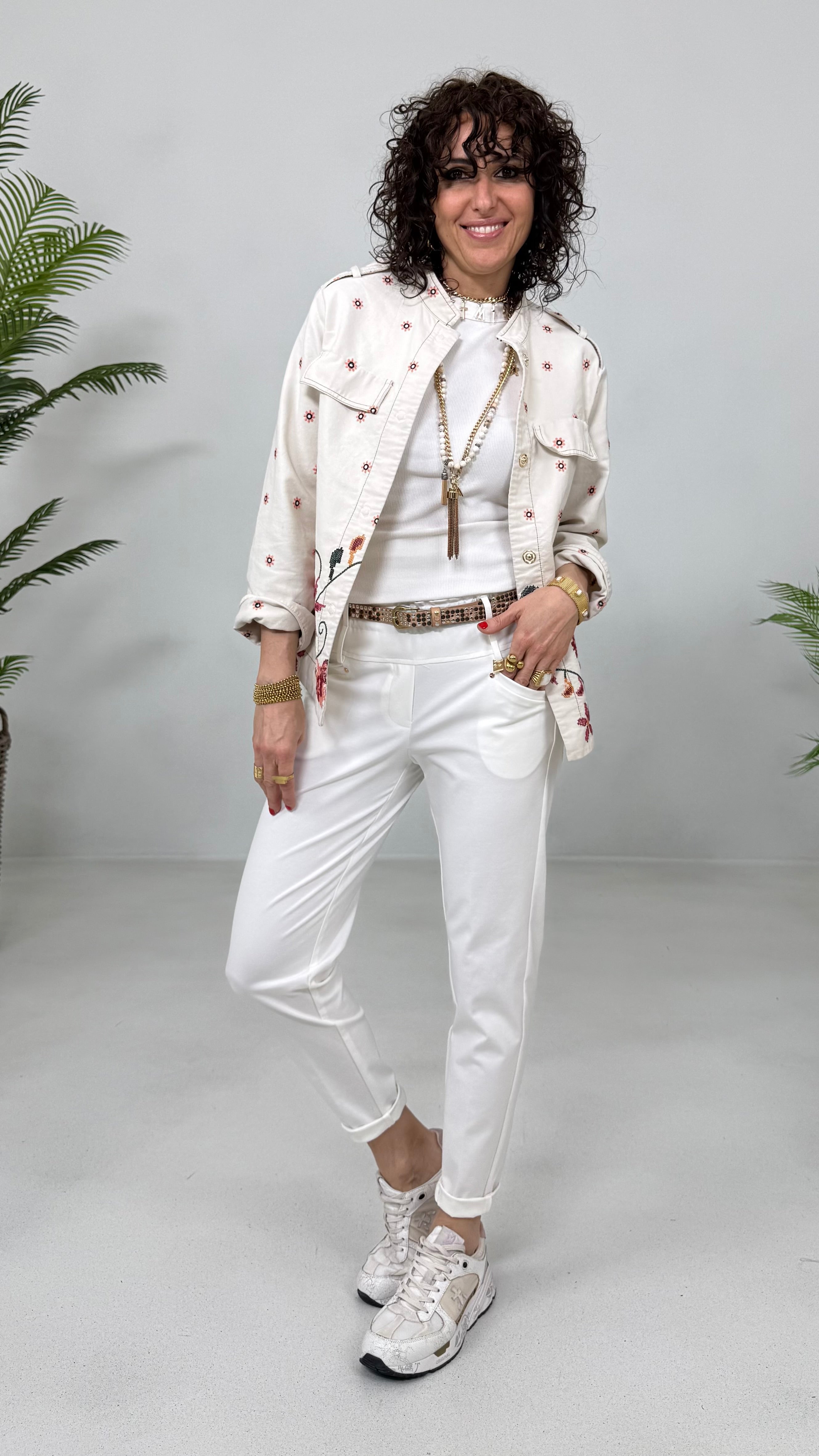 CINTURA CON BORCHIETTE PICCOLE MISTE