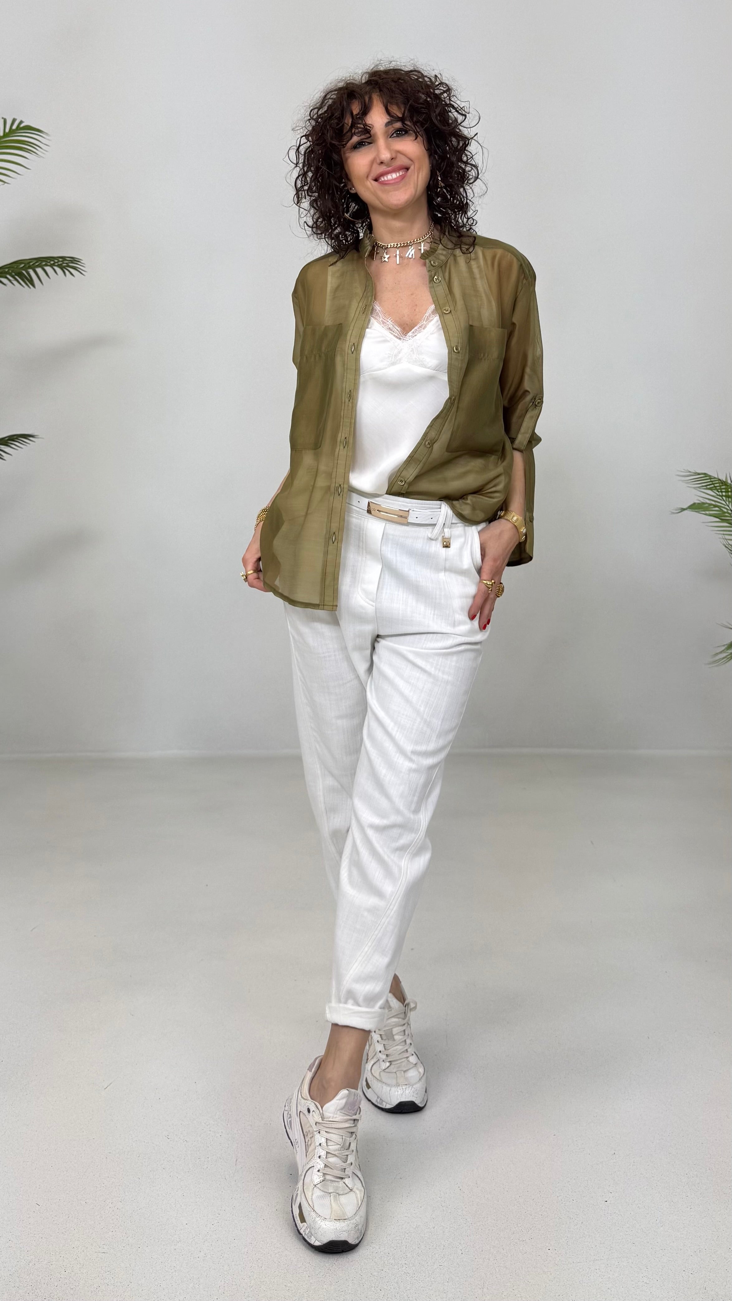 CAMICIA LINEA A UOMO IN VOILE