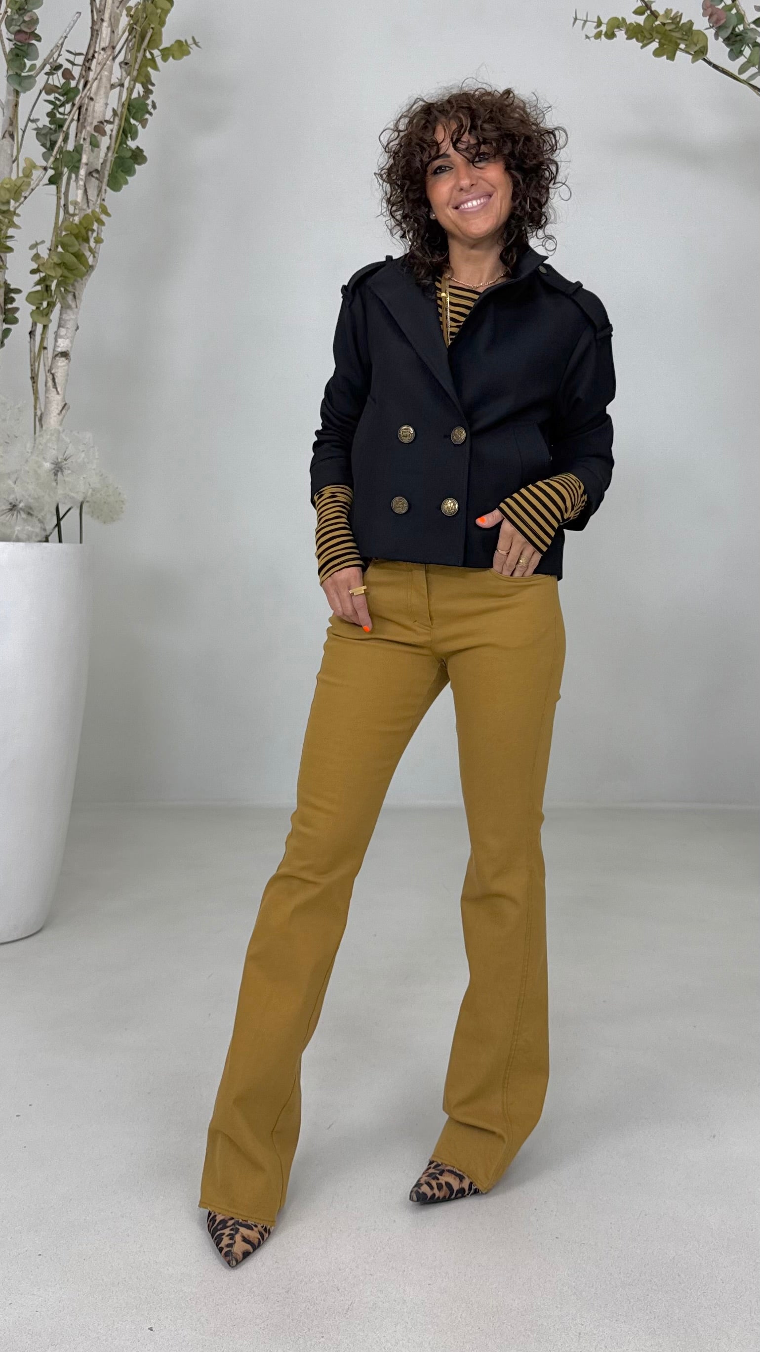 ZAMPETTA IN DENIM ELASTICIZZATO