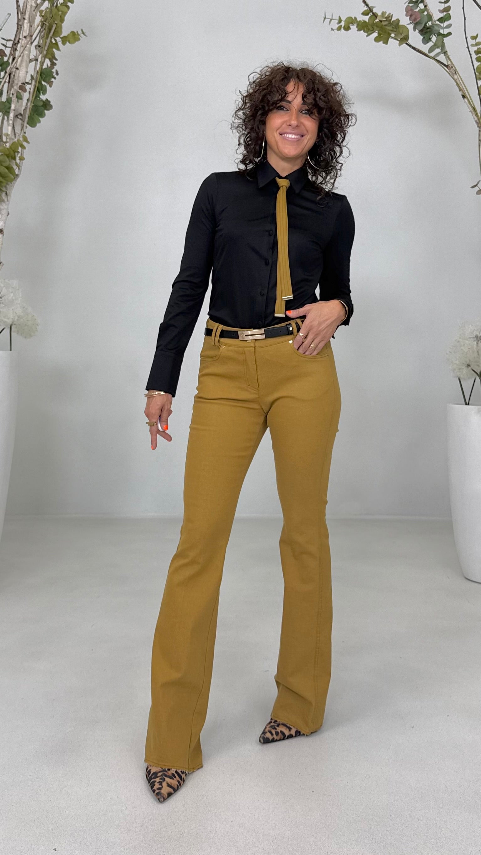 ZAMPETTA IN DENIM ELASTICIZZATO