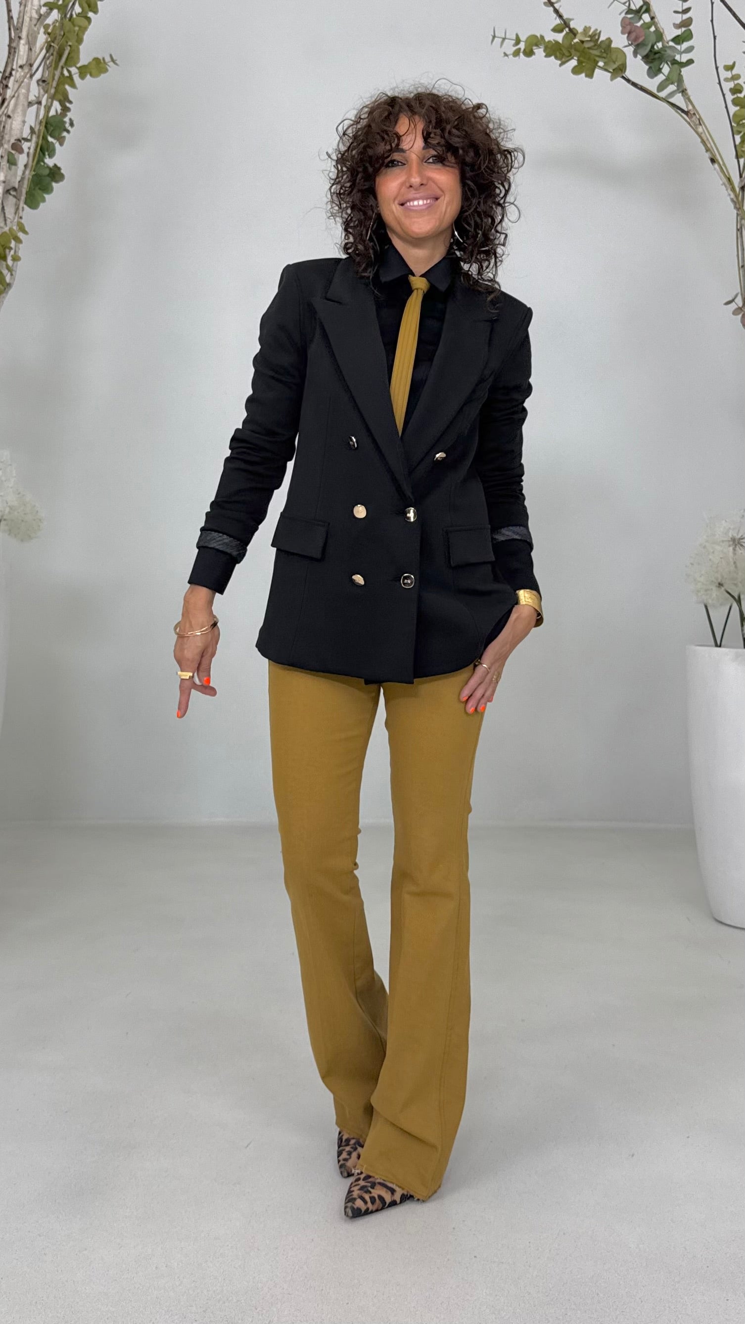 ZAMPETTA IN DENIM ELASTICIZZATO