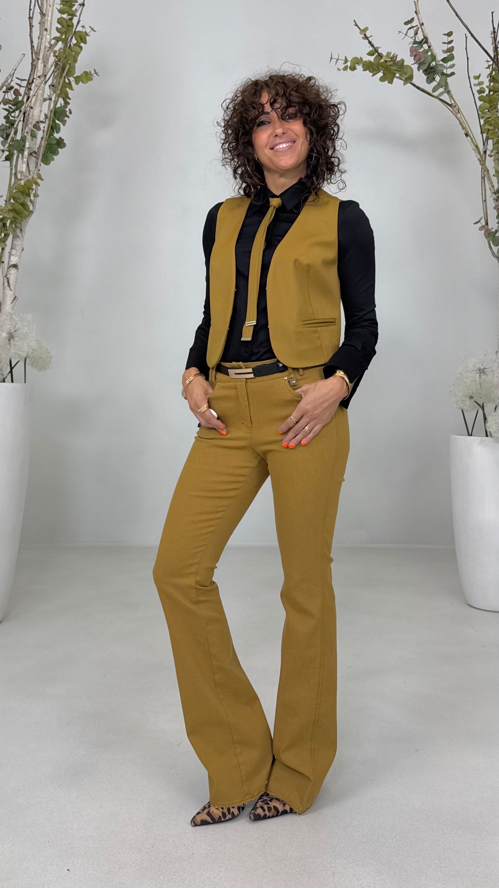 ZAMPETTA IN DENIM ELASTICIZZATO