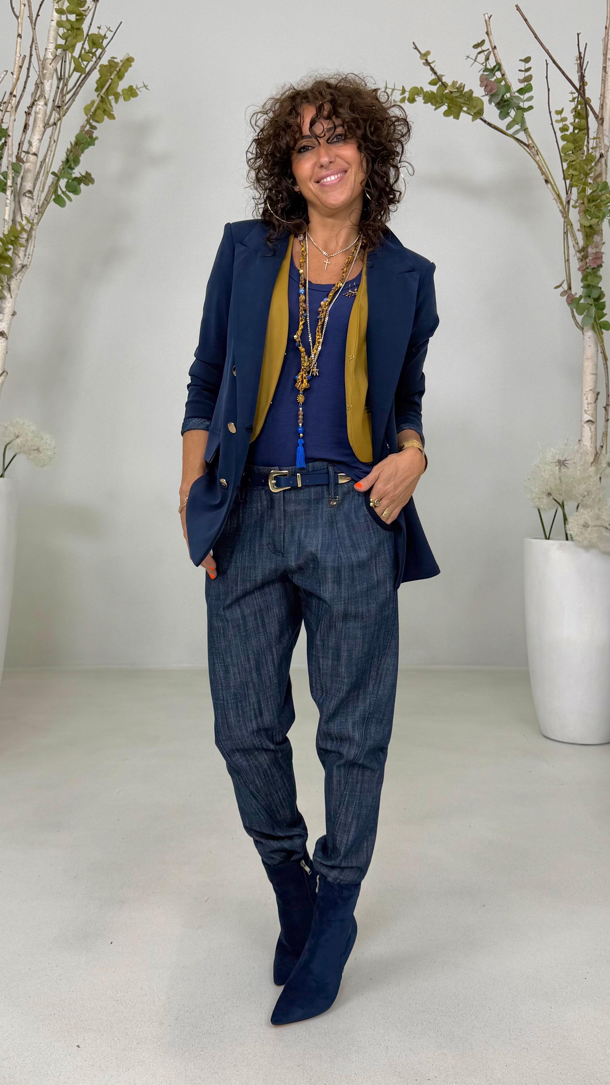GILET GANCETTI IN TECNICO FLUIDO