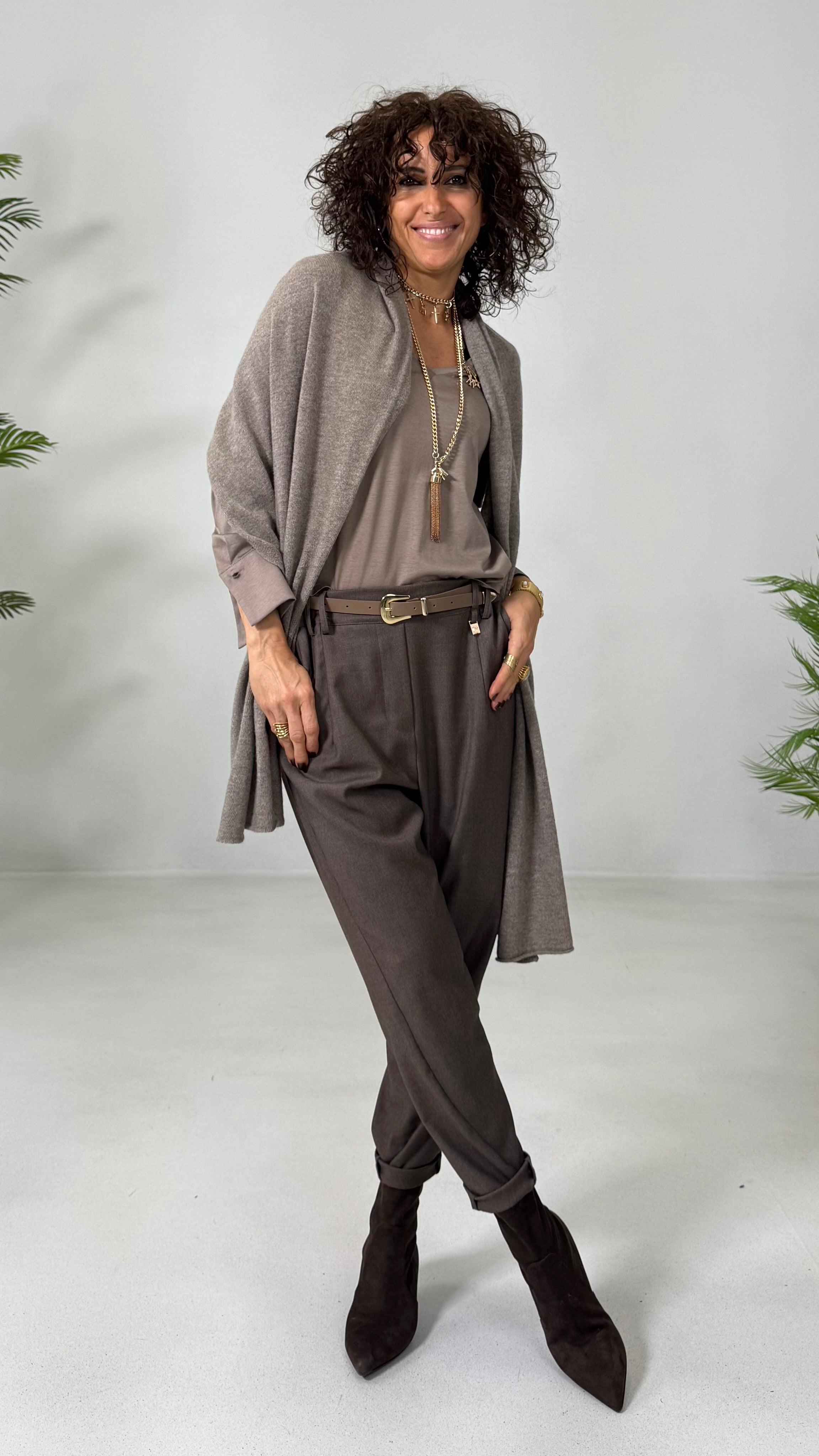 SCIARPA MANTELLA RETTANGOLARE IN MISTO CASHMERE