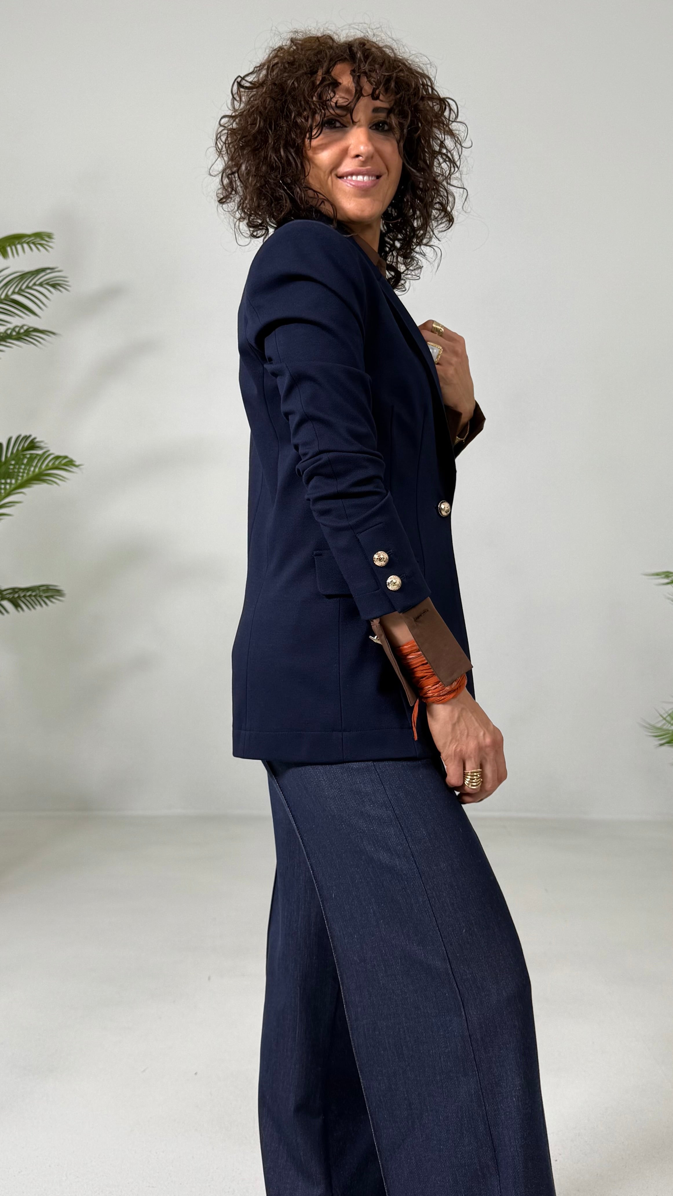 GIACCA SFODERATA IN PUNTO ROMA TWILL