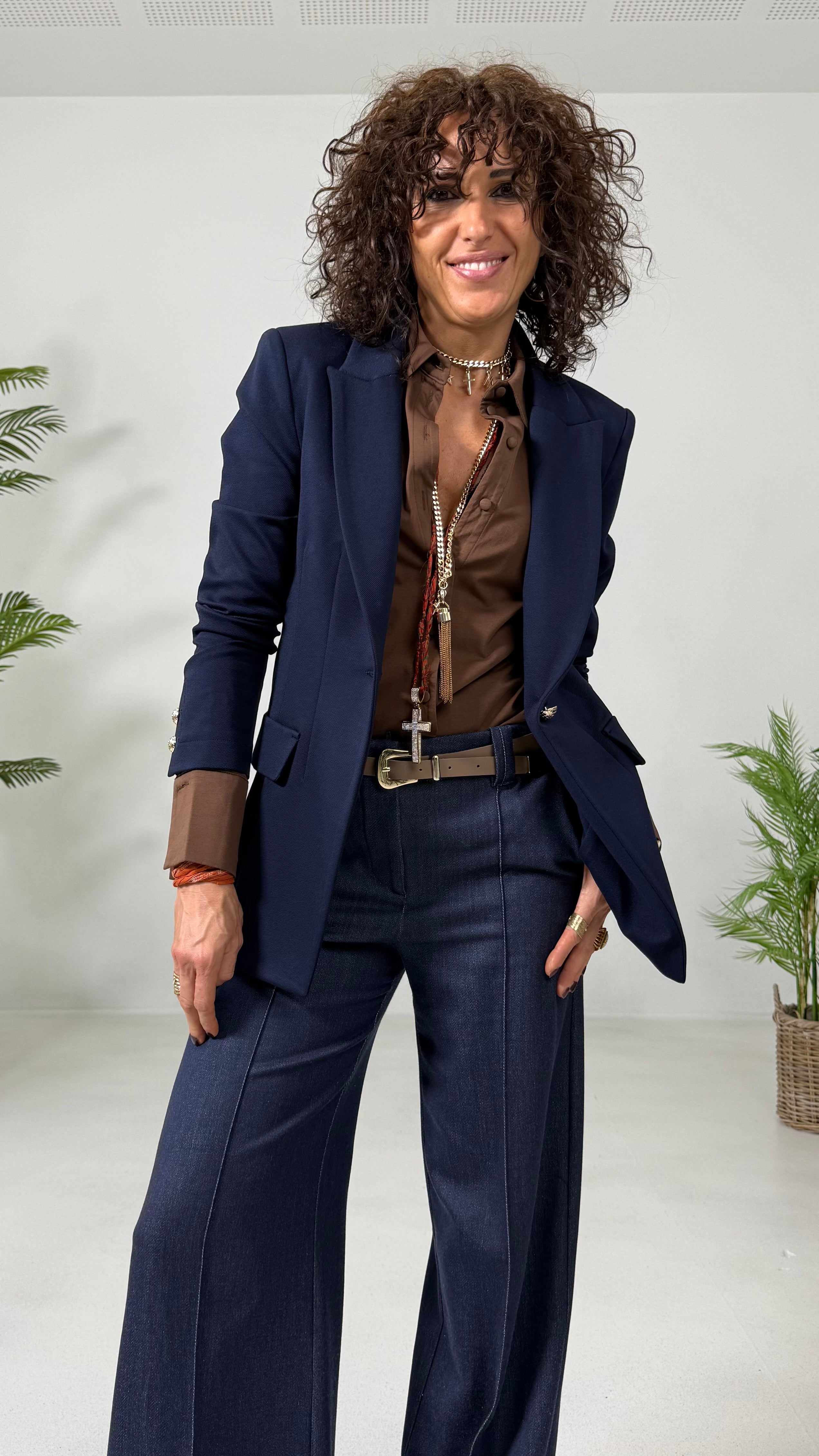 GIACCA SFODERATA IN PUNTO ROMA TWILL