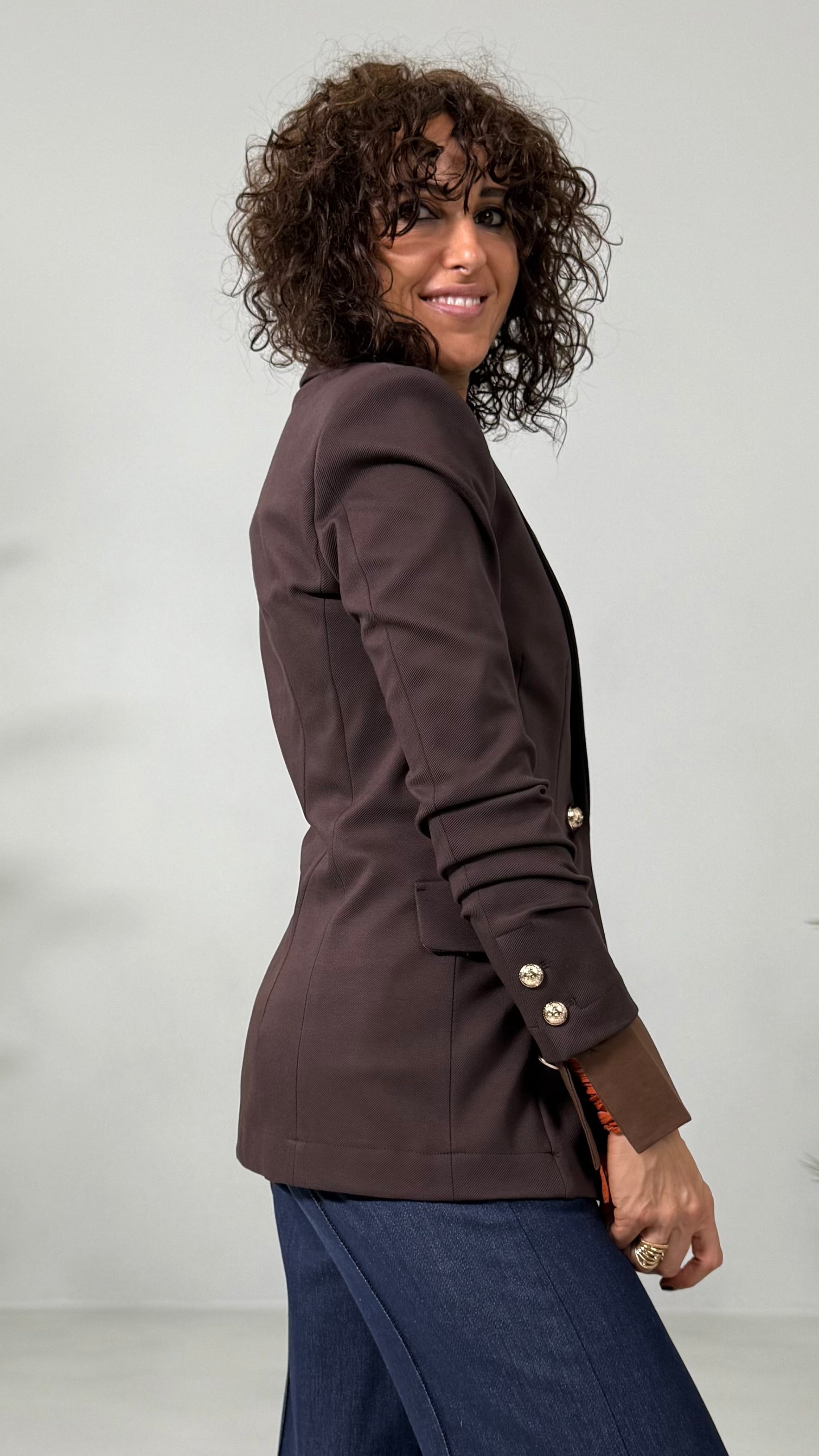 GIACCA SFODERATA IN PUNTO ROMA TWILL