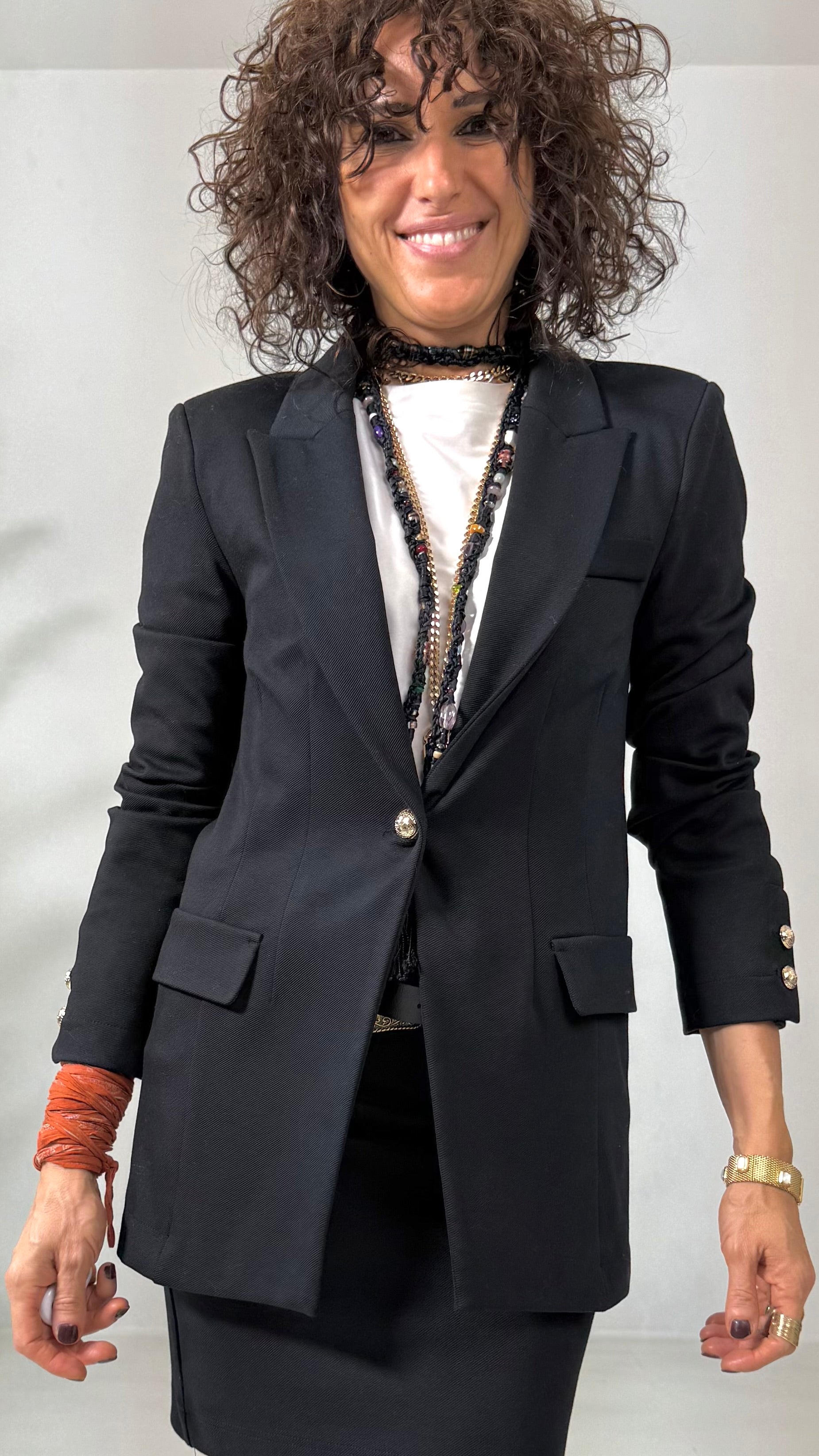 GIACCA SFODERATA IN PUNTO ROMA TWILL