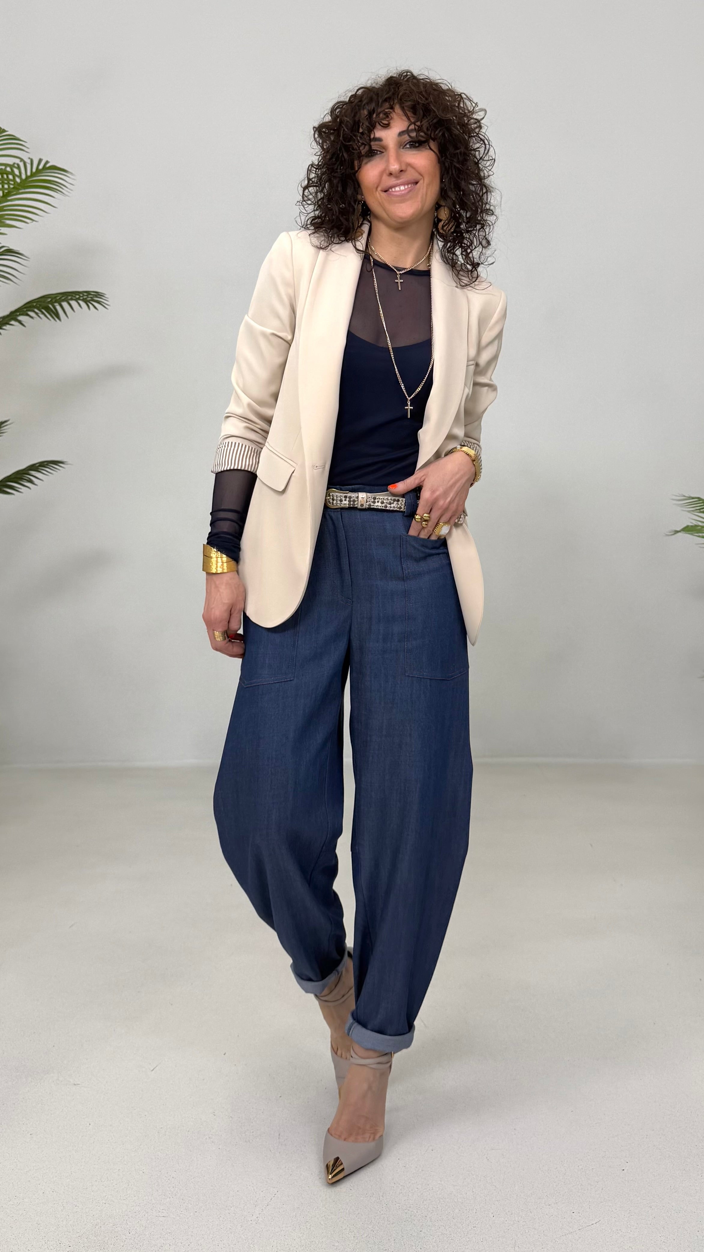 GIAPPONESE IN JEANS 100% LYOCELL