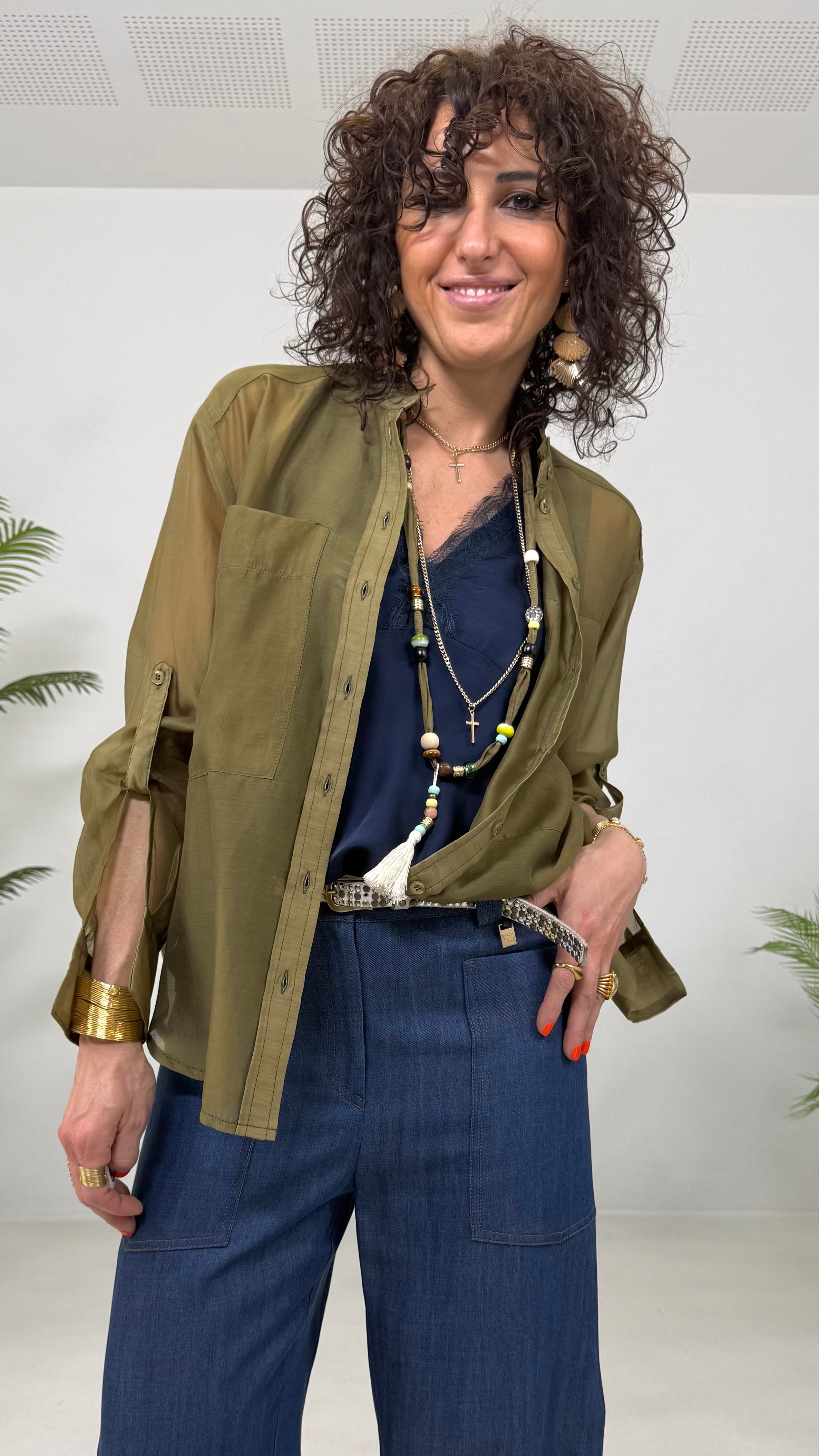 CAMICIA LINEA A UOMO IN VOILE