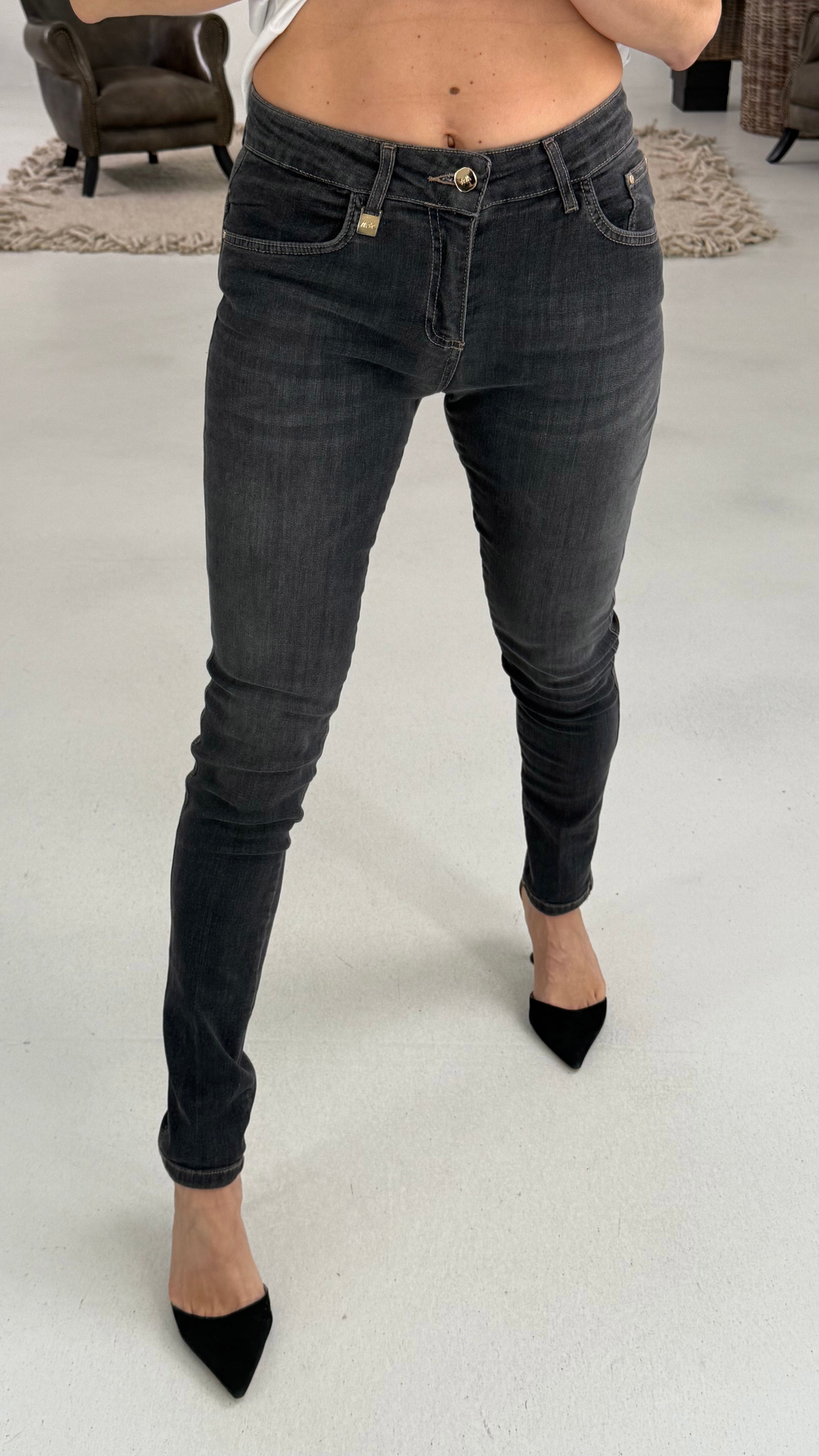 842 P25 NERO JEANS SKINNY SUPER STRETCH