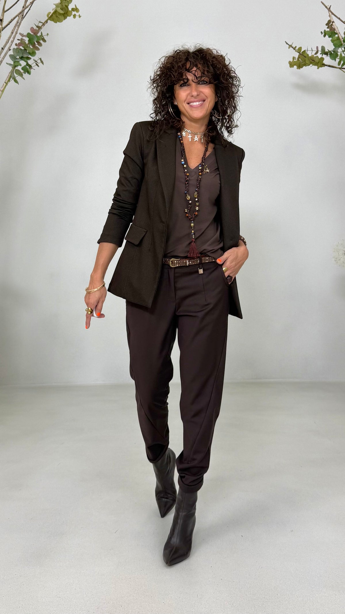 GIACCA IN TWILL PUNTO MAGLIA