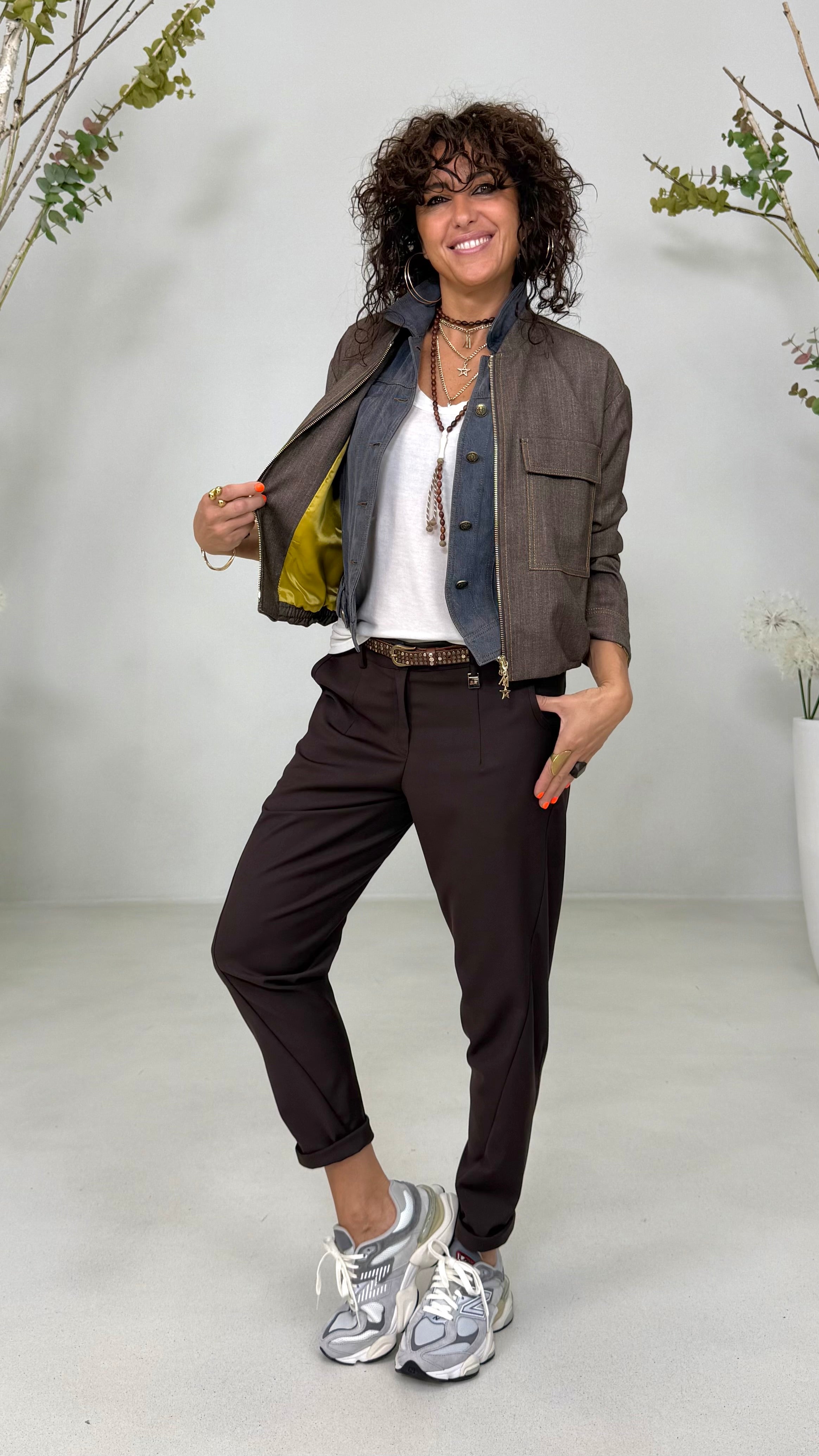 BOMBER GRISAGLIA JEANS