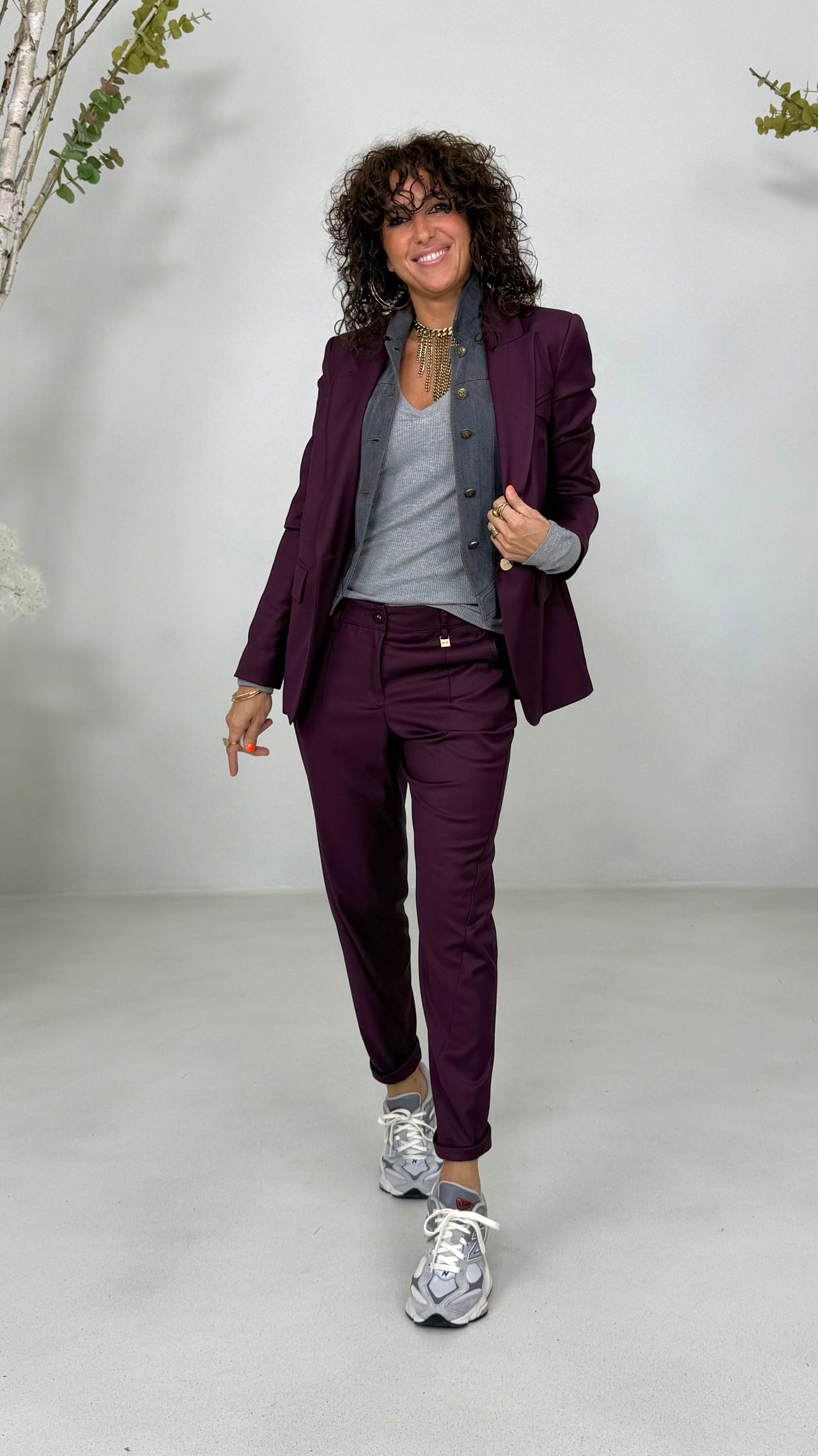 GIACCA BLAZER IN TECNICO FLUIDO