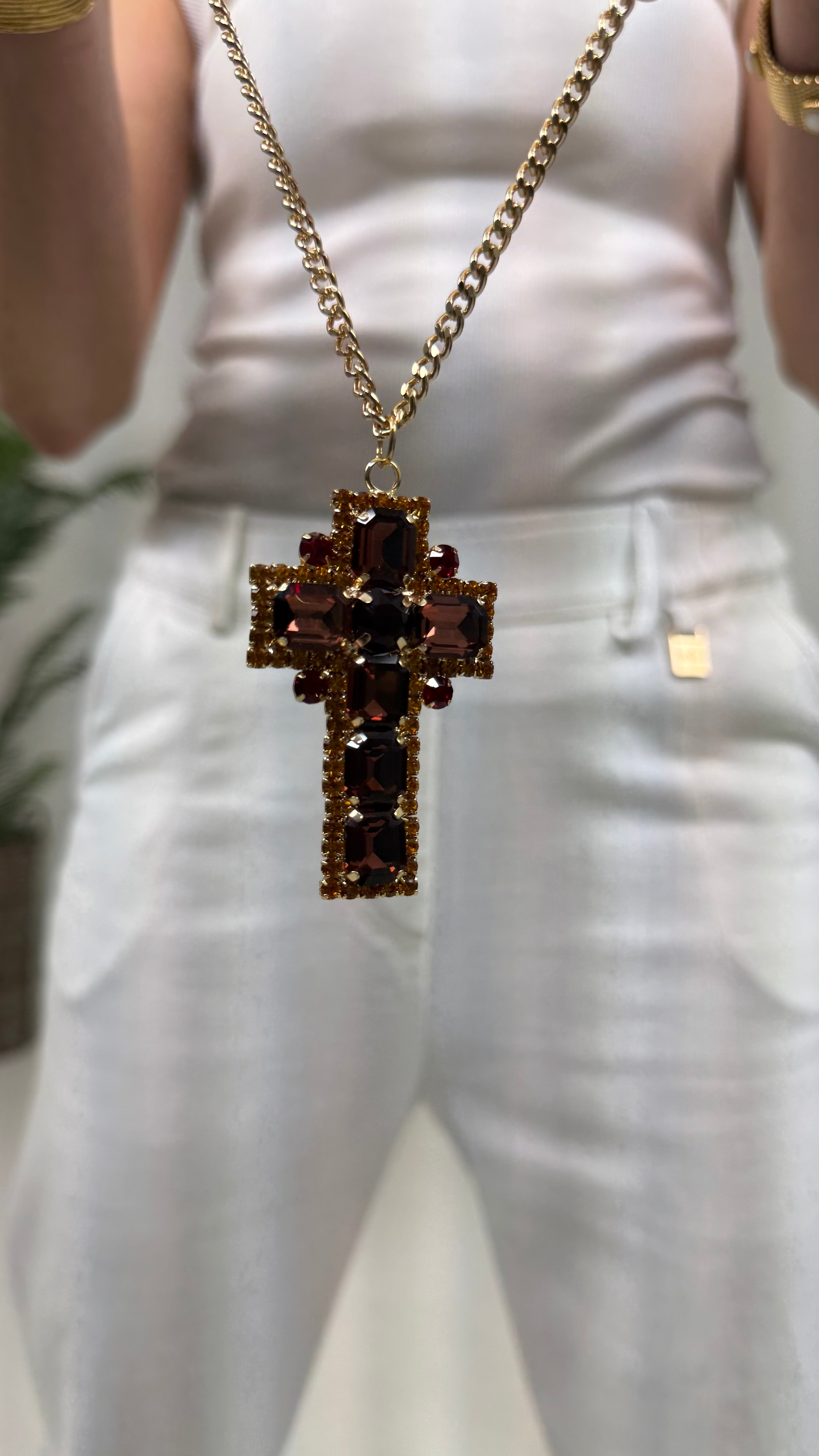 COLLANA CROCE GIOIELLO