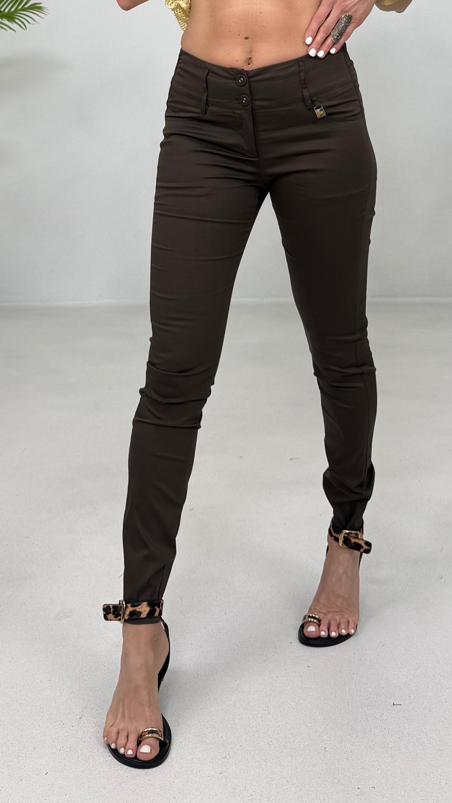 SKINNY IN PELLE D'UOVO