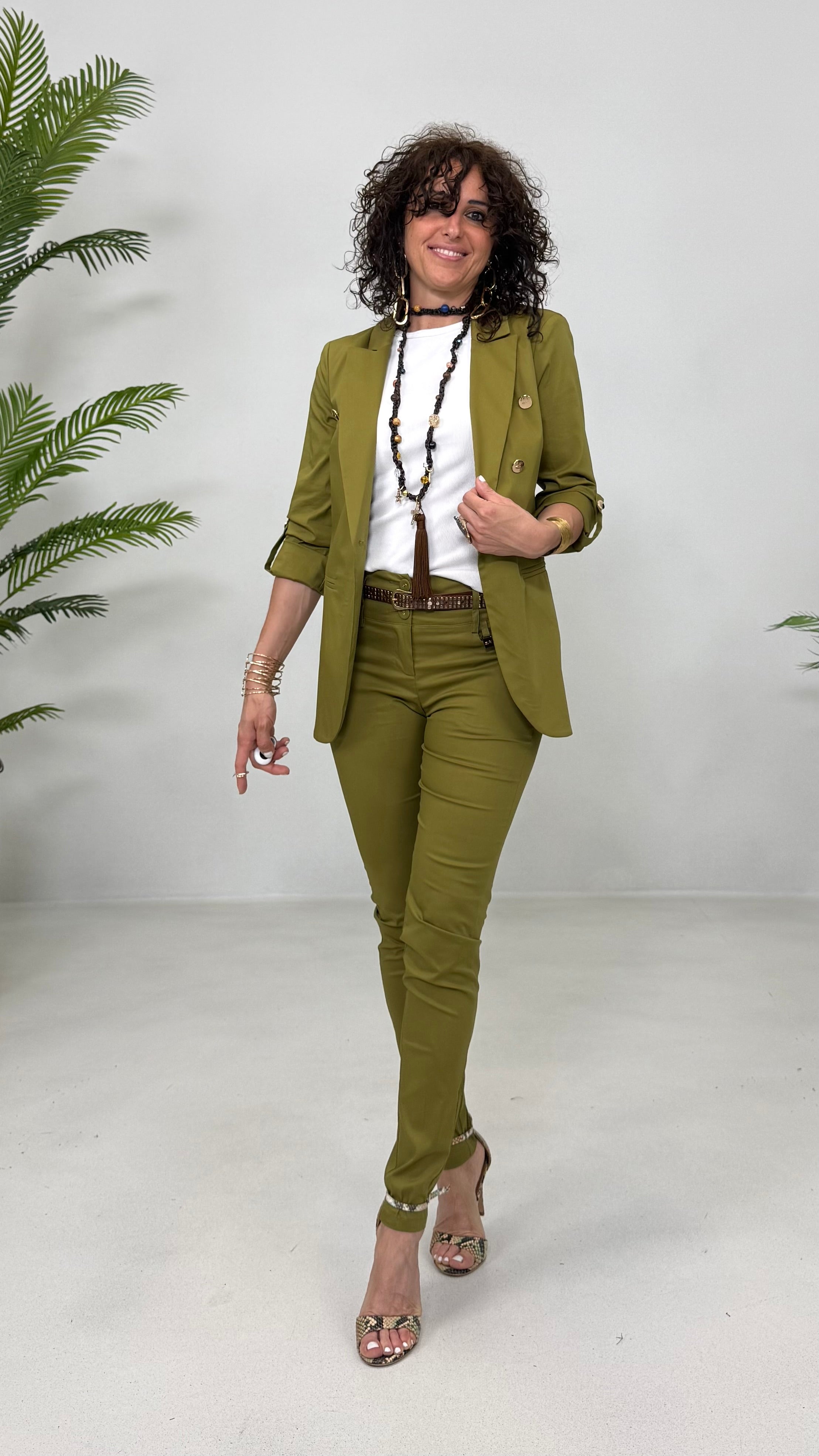 SKINNY IN PELLE D'UOVO