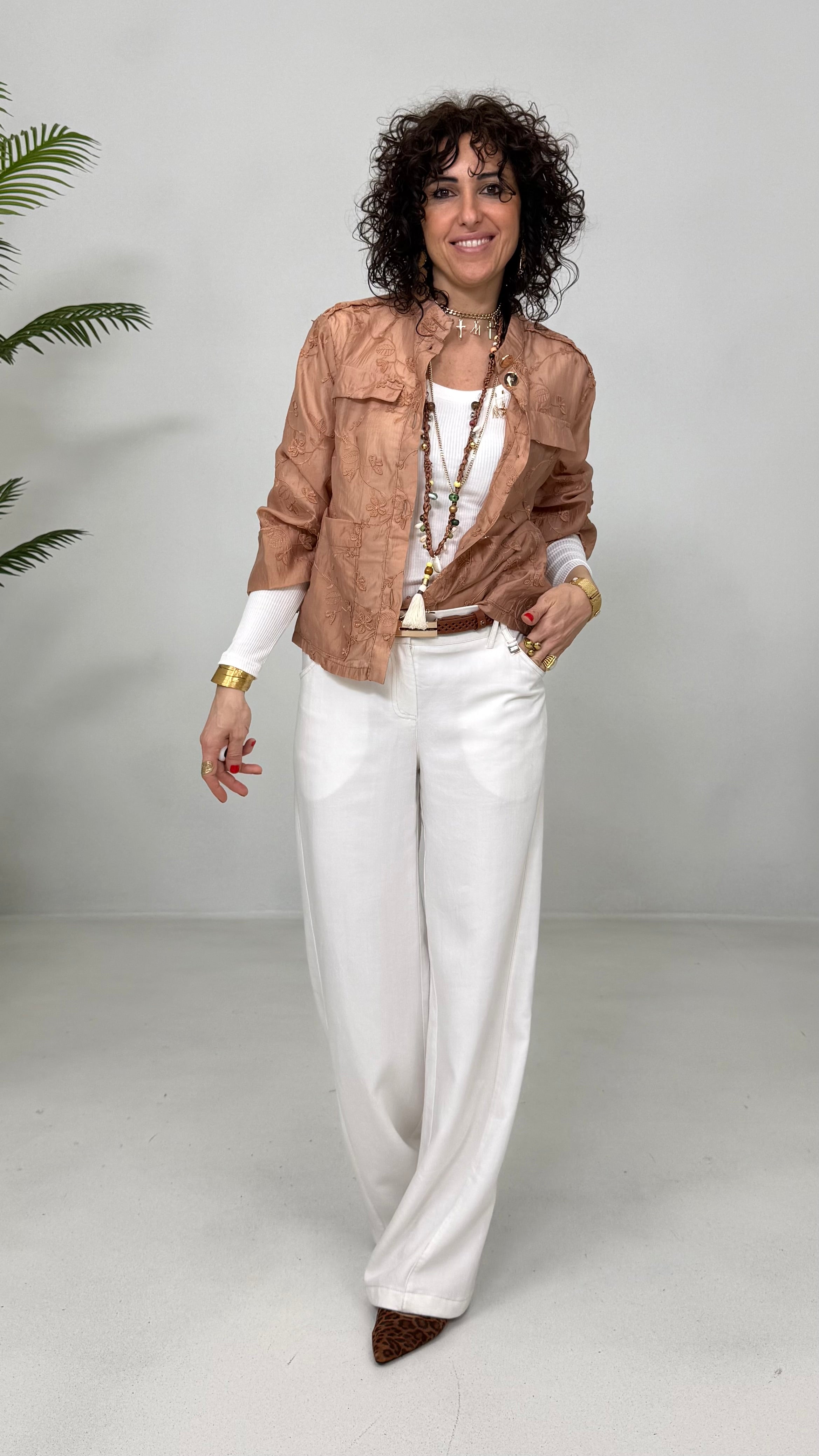 PALAZZO IN JEANS 100% LYOCELL