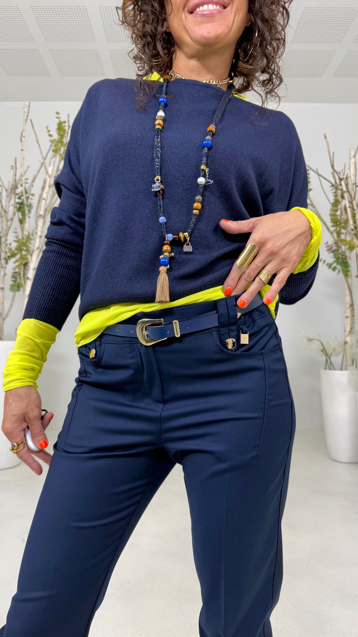 MAGLIA OVALE IN CALDA VISCOSA