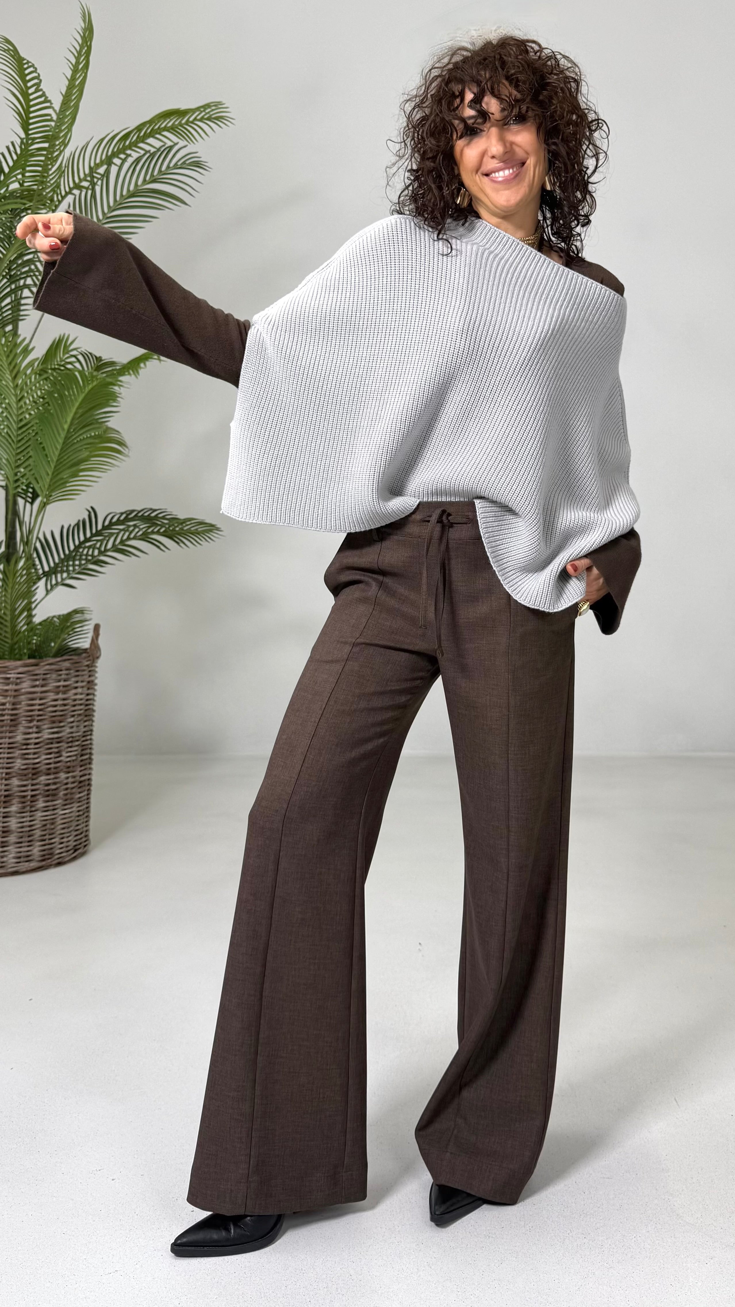 MANTELLA A COSTE 100 % LANA