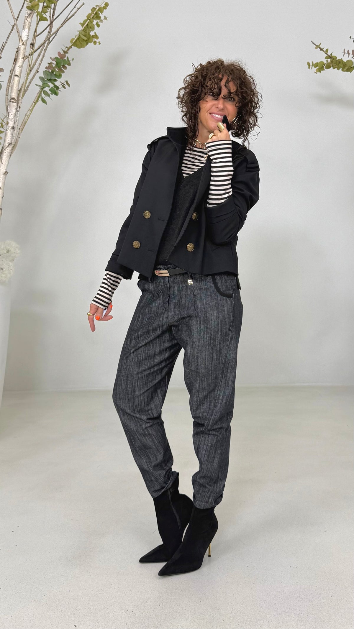 GILET MAGLIA SCOLLO A V IN CALDA VISCOSA