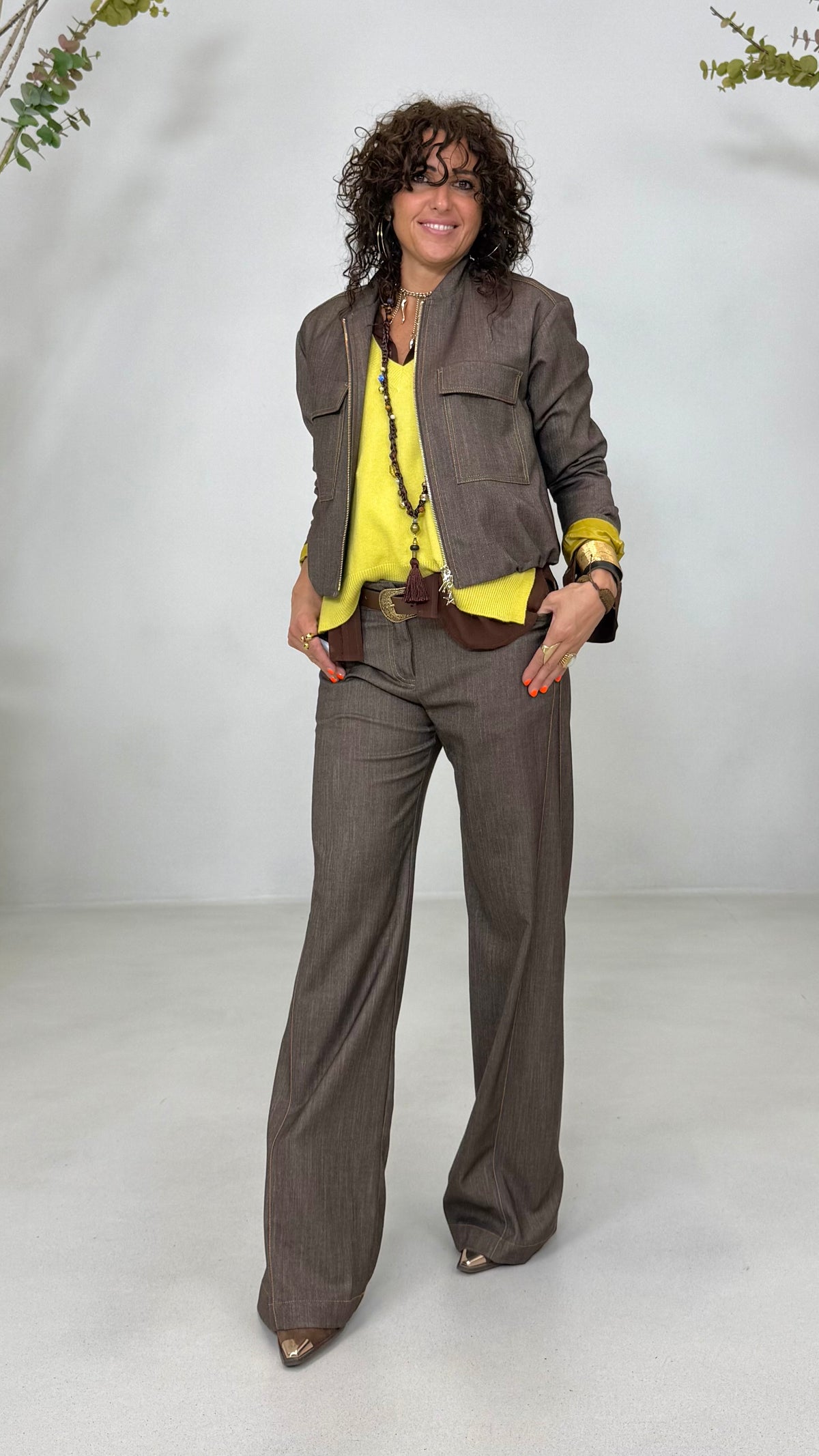 BOMBER GRISAGLIA JEANS