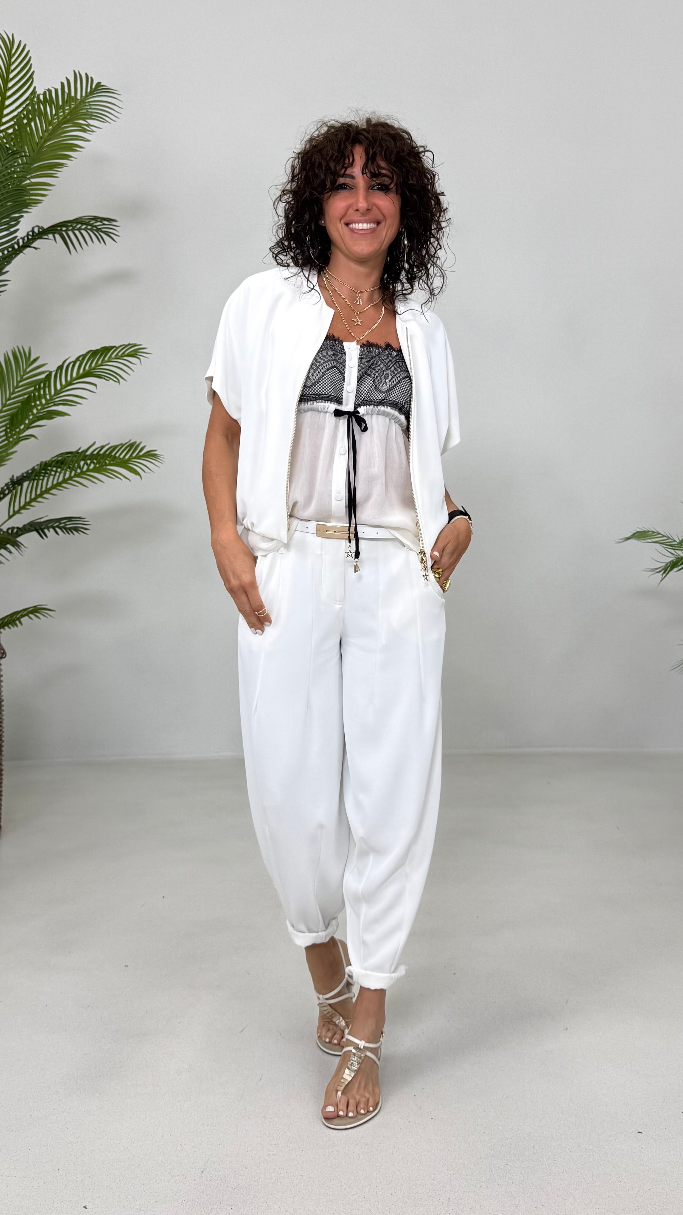 TOP COPPE IN PIZZO CON NAPPINE