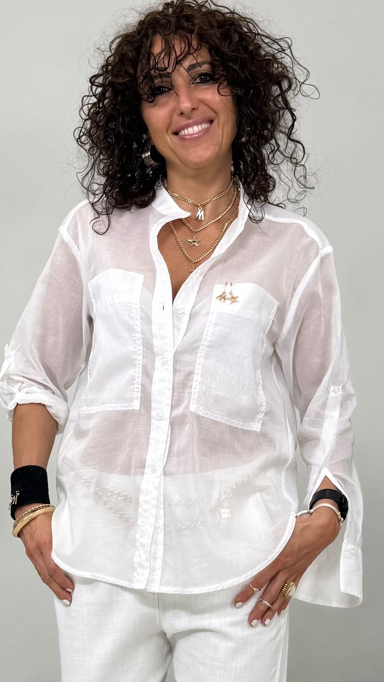 CAMICIA UOMO CON TASCONI