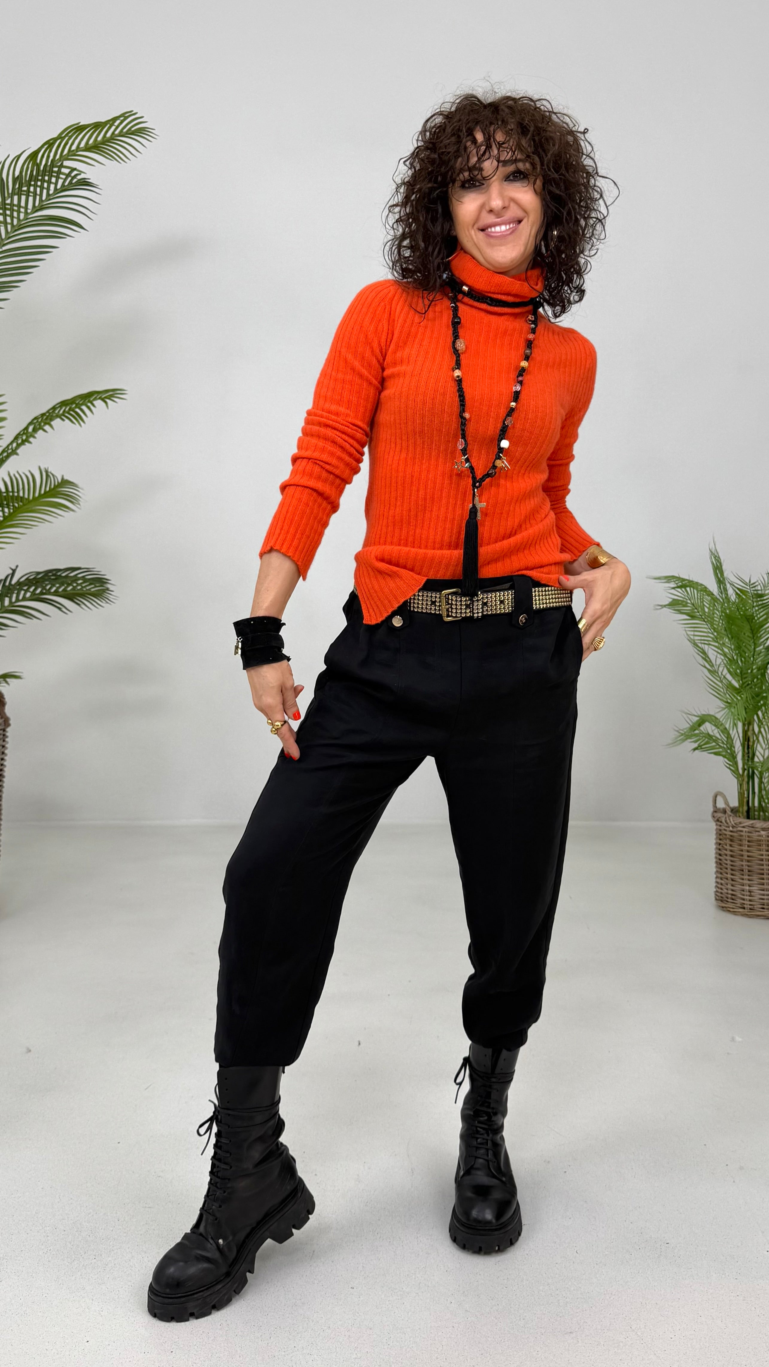 BALOON IN TECNICO DI VISCOSA EFFETTO CUPRO