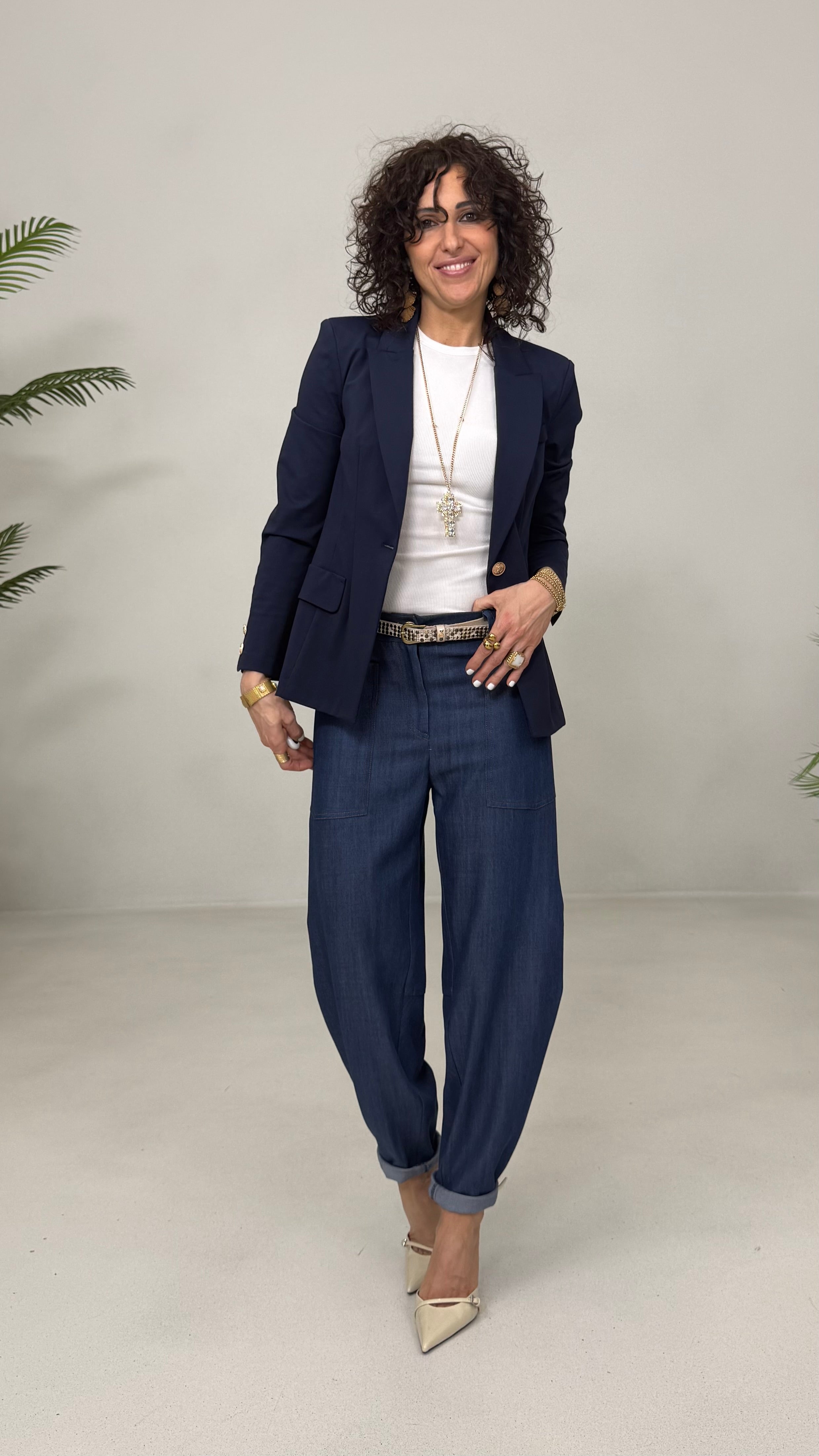 GIACCA IN PUNTO MILANO DI COTONE