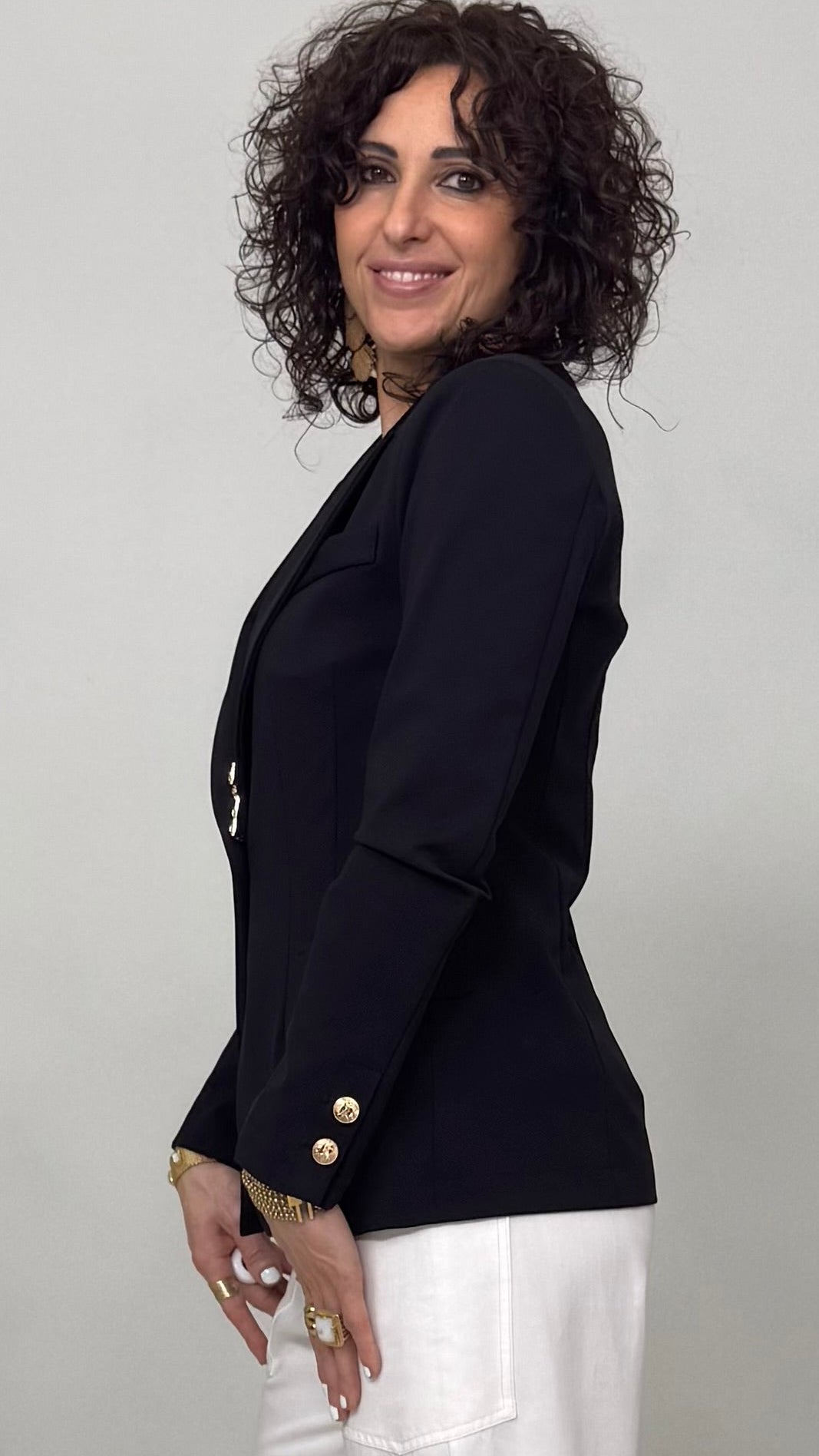 GIACCA IN PUNTO MILANO DI COTONE