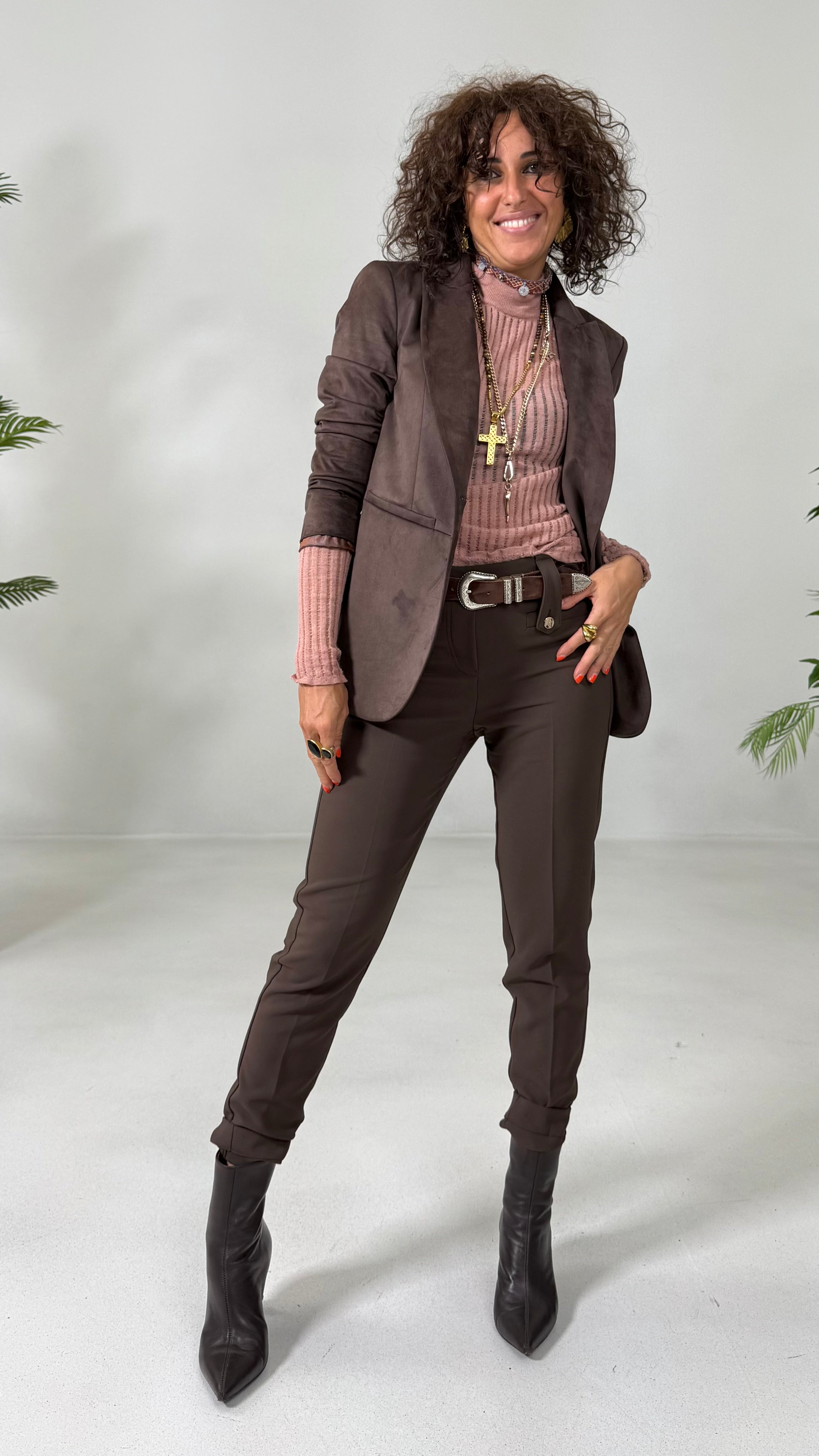 LUPETTO IN LANA VISCOSA PUNTO TRAFORATO