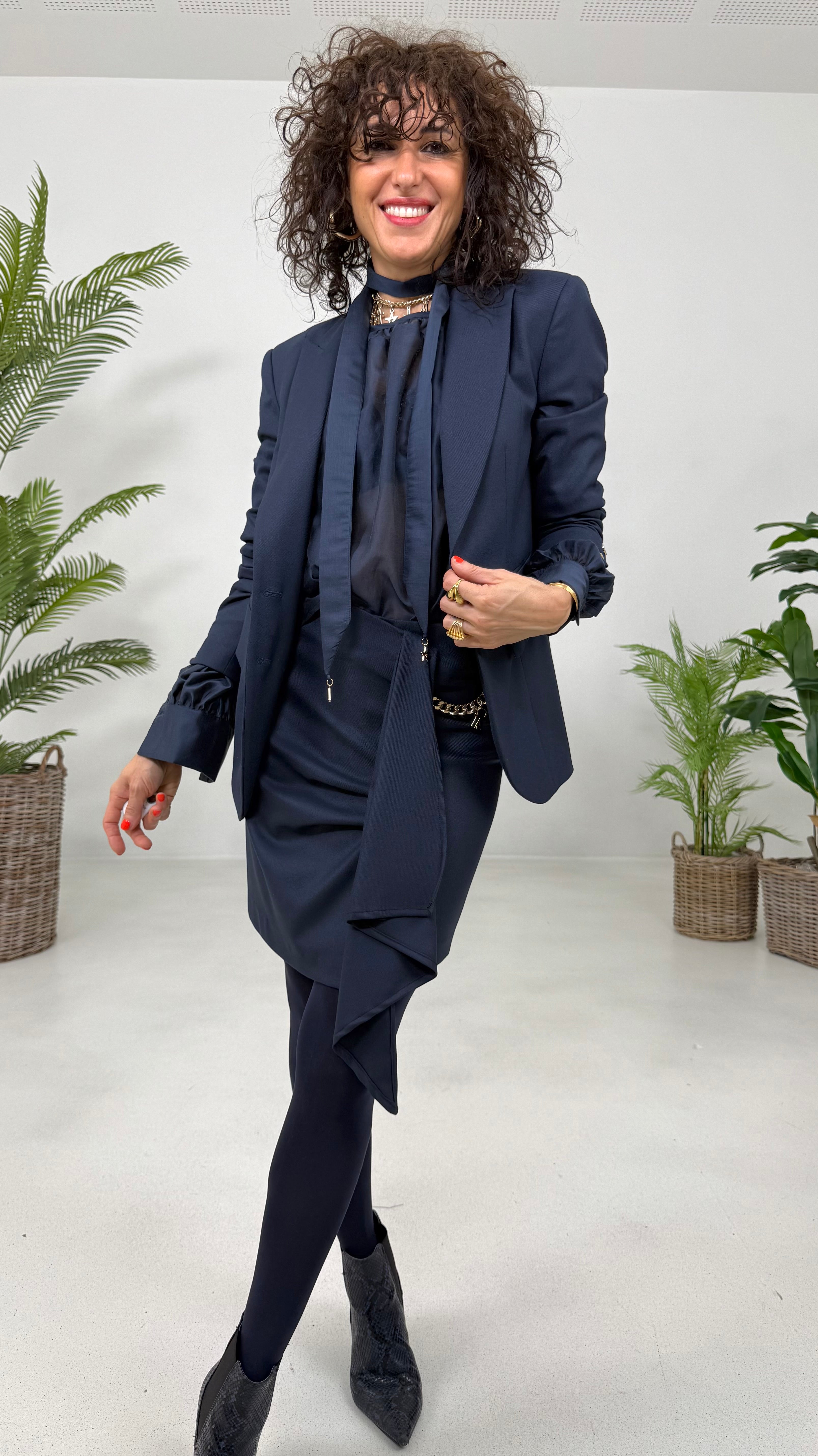 CAMICIA CON FUSCIACCA IN ORGANZA