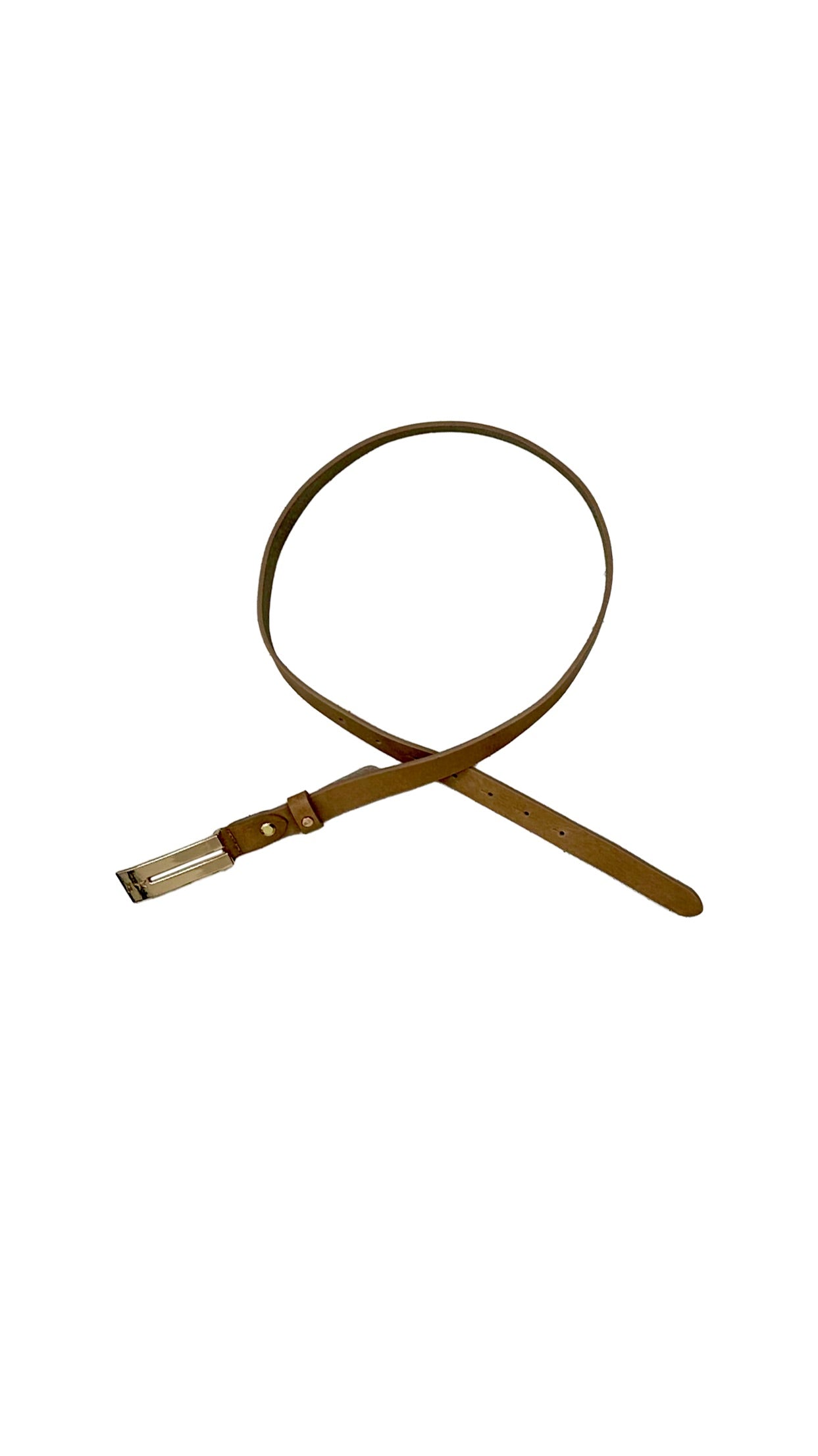 CINTURA CON FIBBIA RETTANGOLARE SPECCHIATA