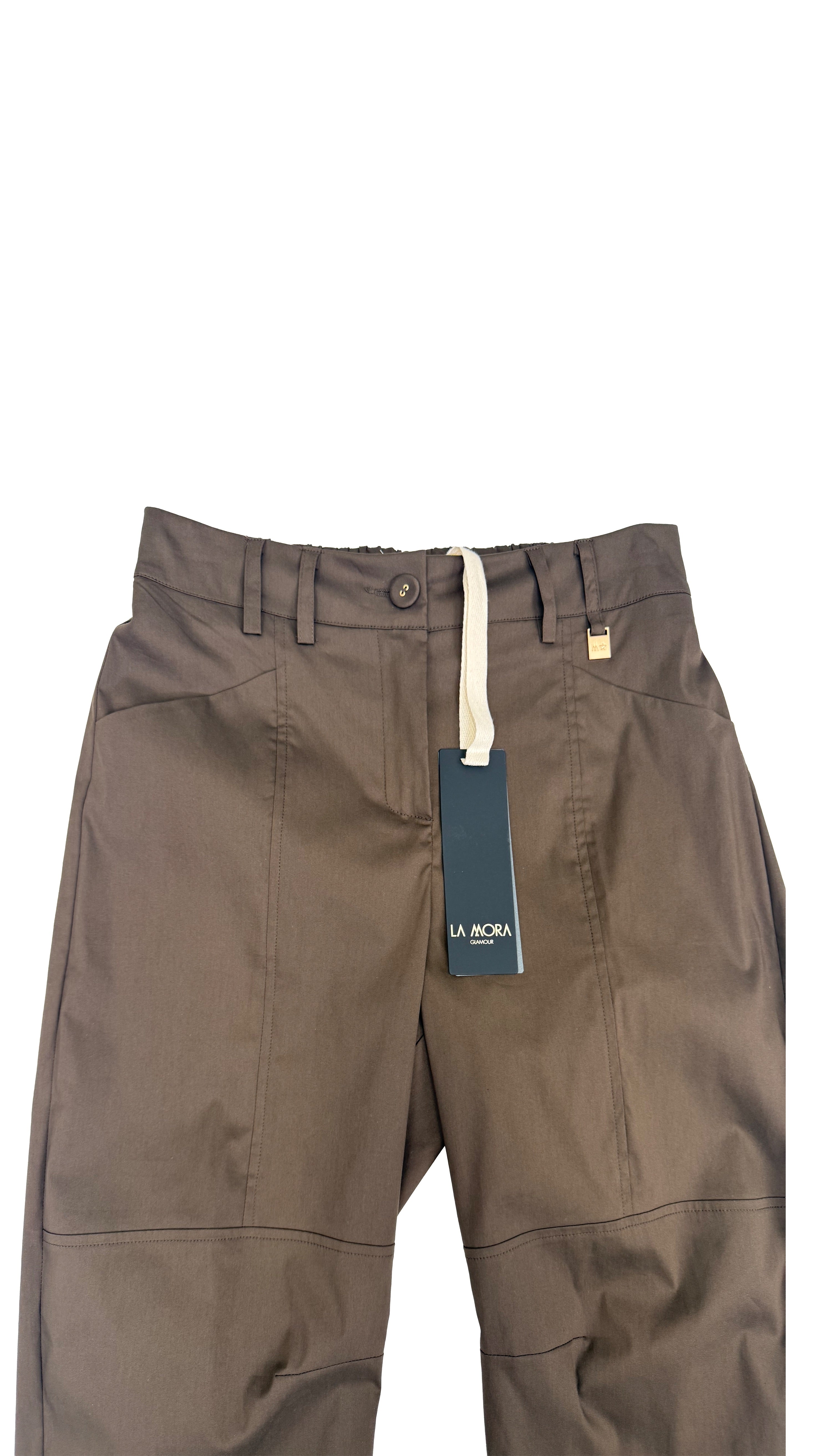 BAGGY GINOCCHIERA IN PELLE D'UOVO