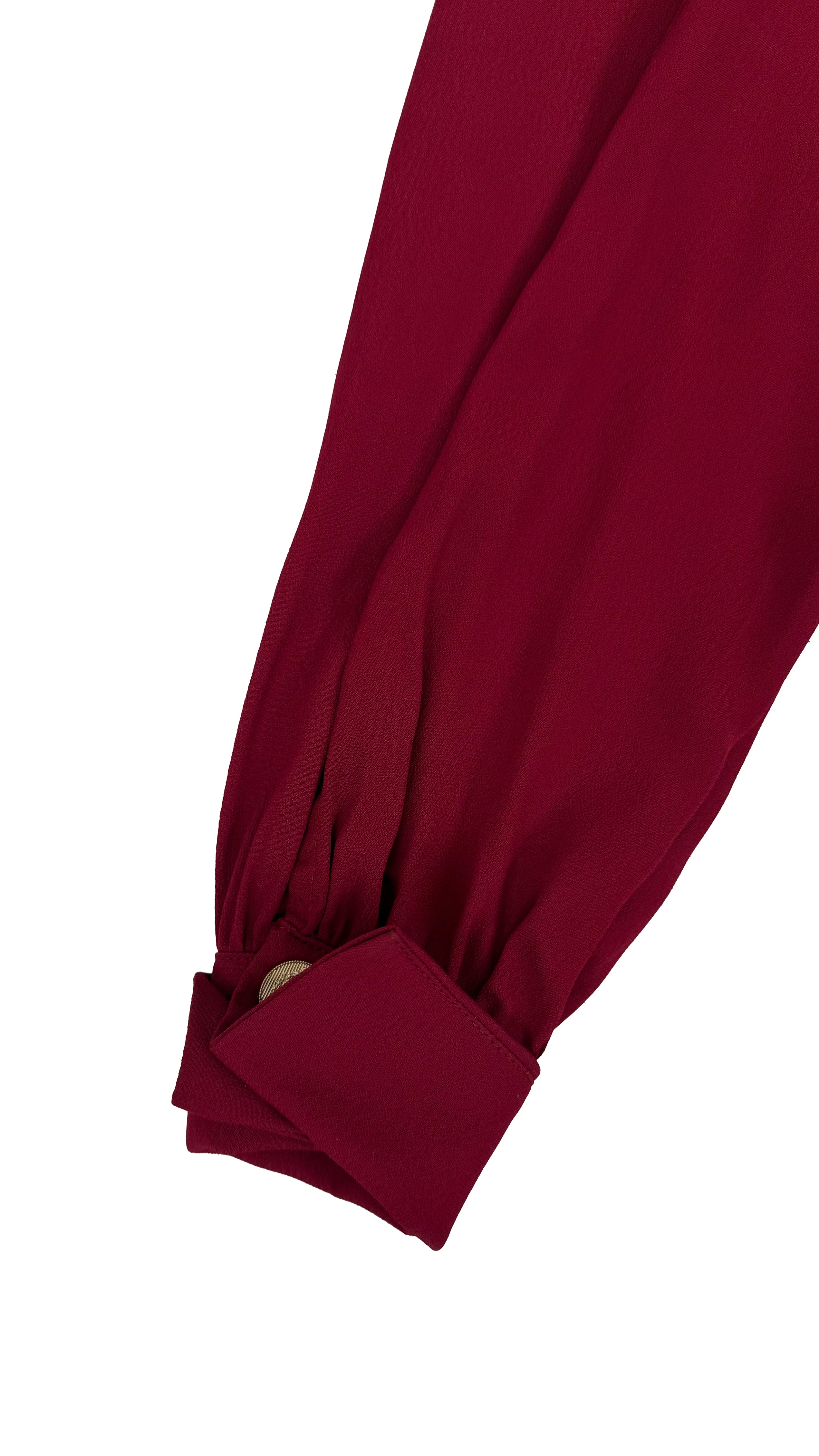 CAMICIA IN GEORGETTE CON CATENELLA