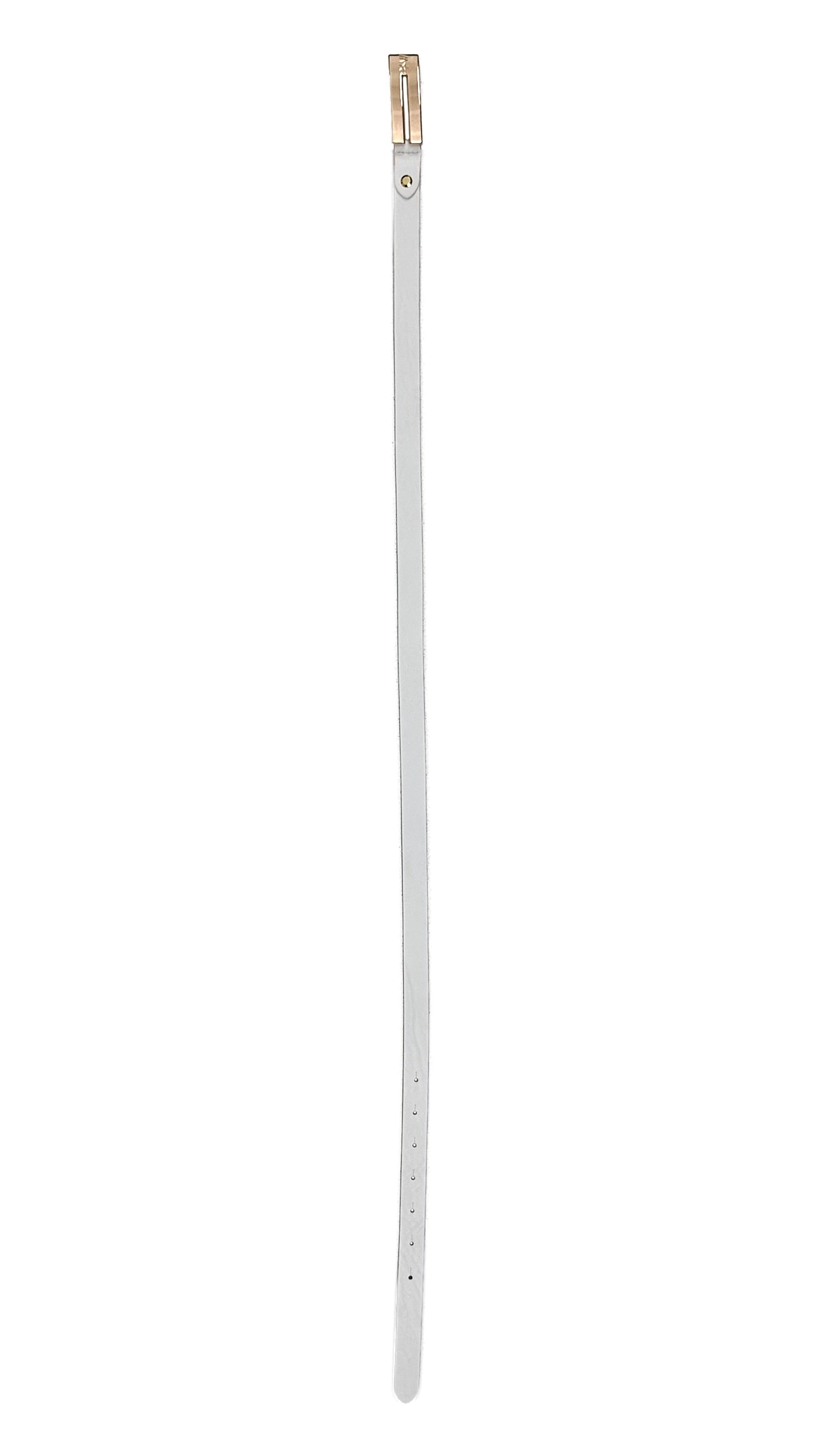 CINTURA CON FIBBIA RETTANGOLARE SPECCHIATA