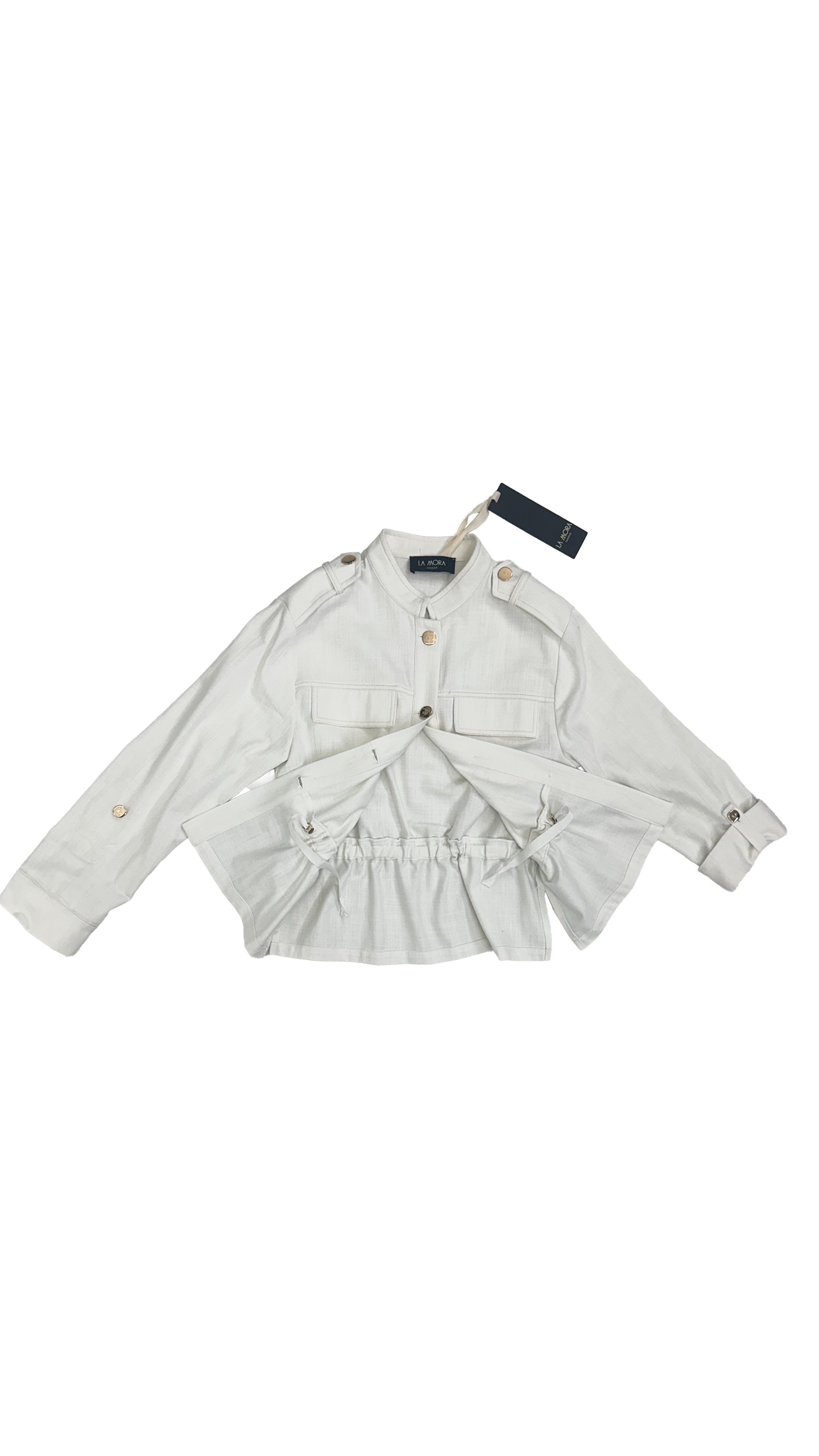 GIACCA CACCIATORA IN COTONE JEANS