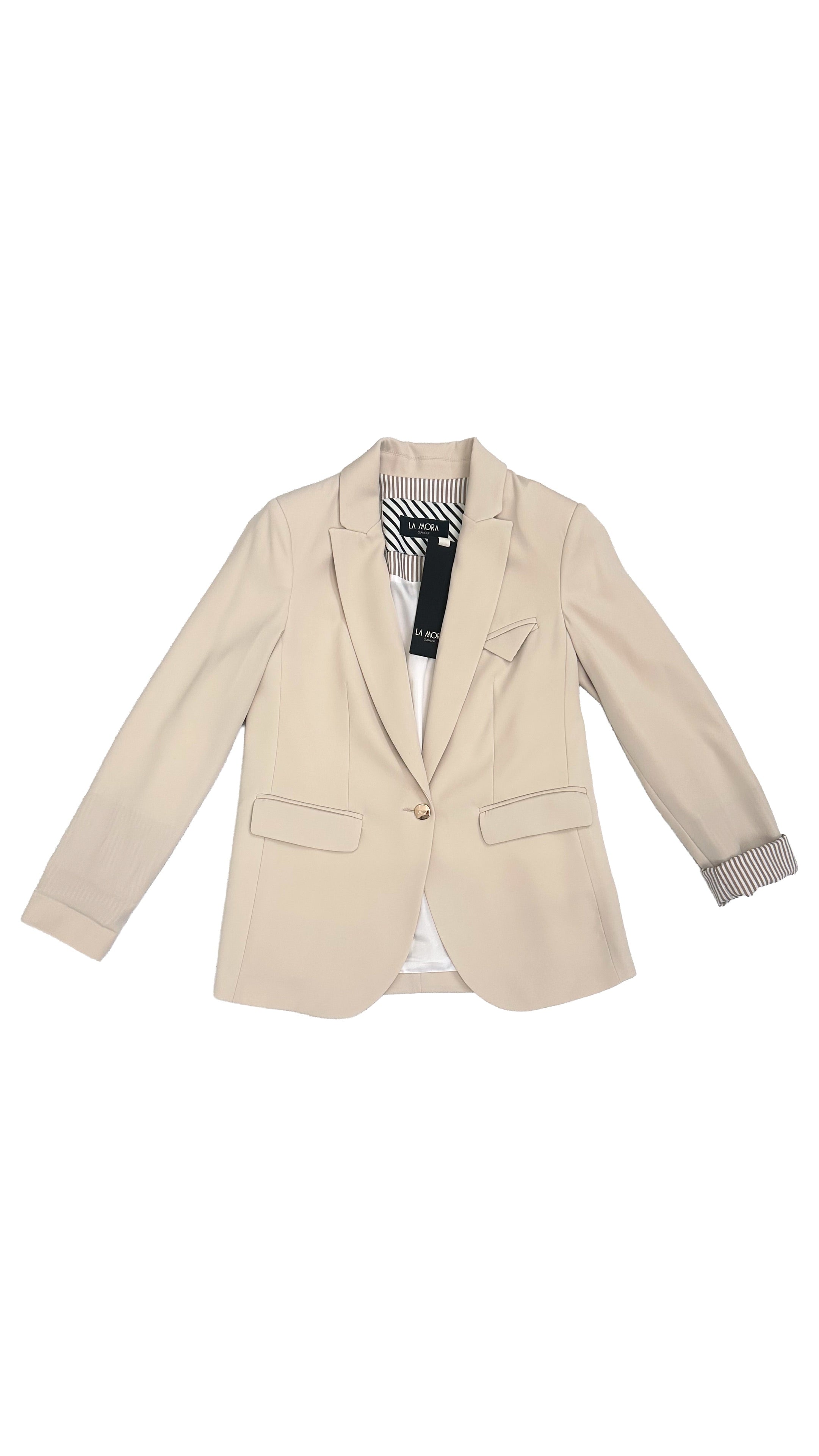 GIACCA BLAZER IN CADY FLUIDO