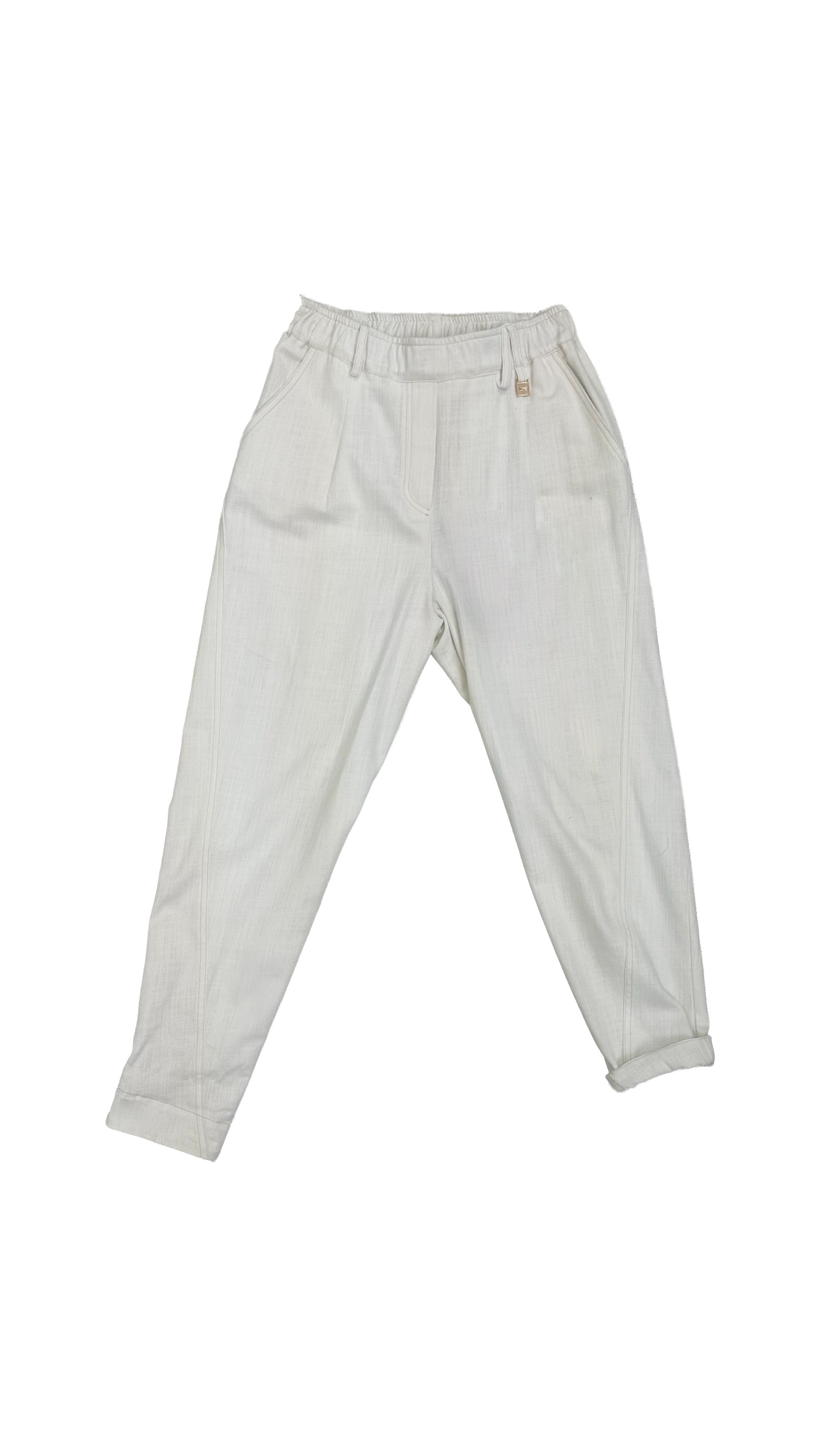 BAGGY CAVALLO BASSO IN COTONE JEANS