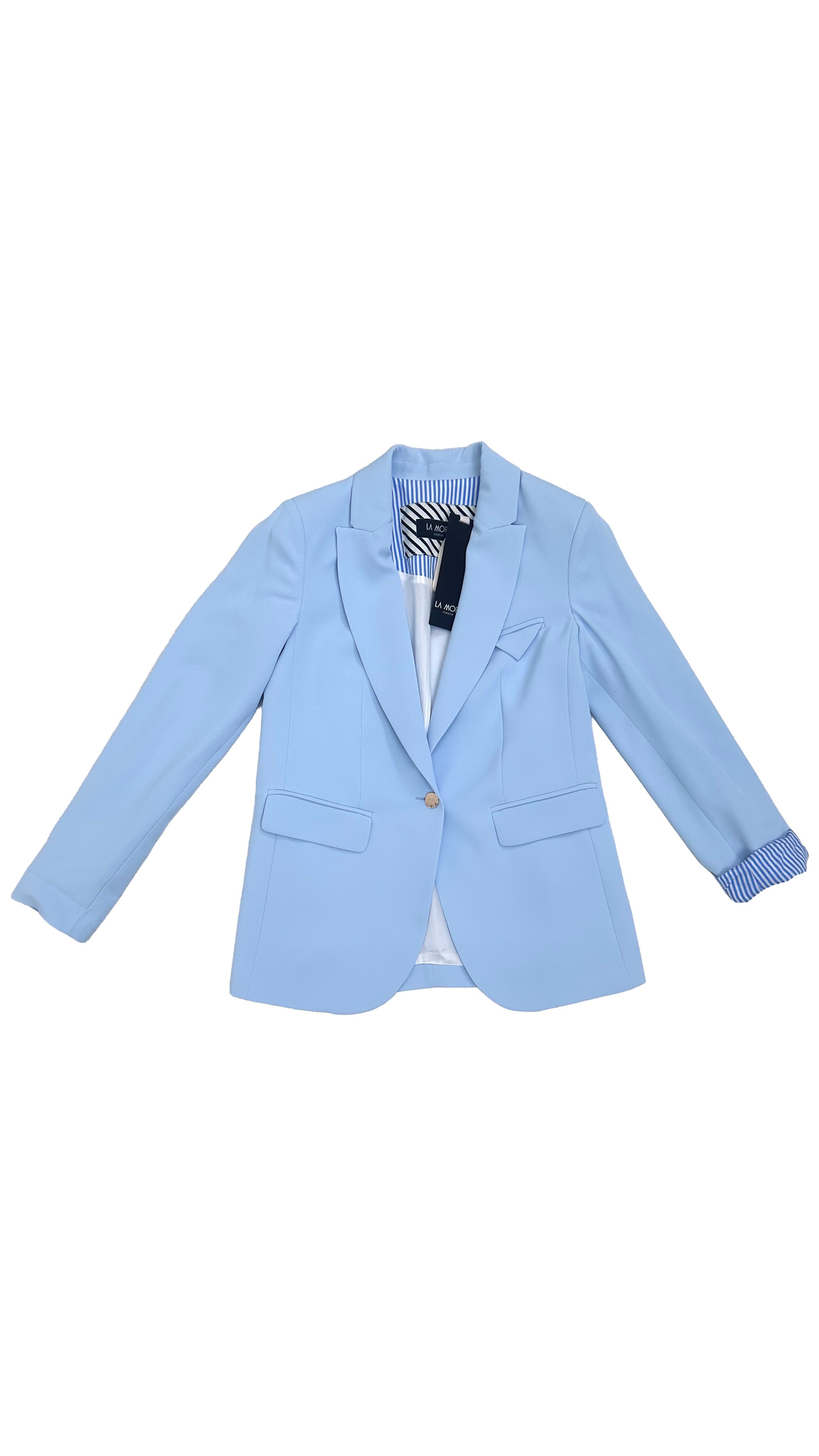 GIACCA BLAZER IN CADY FLUIDO