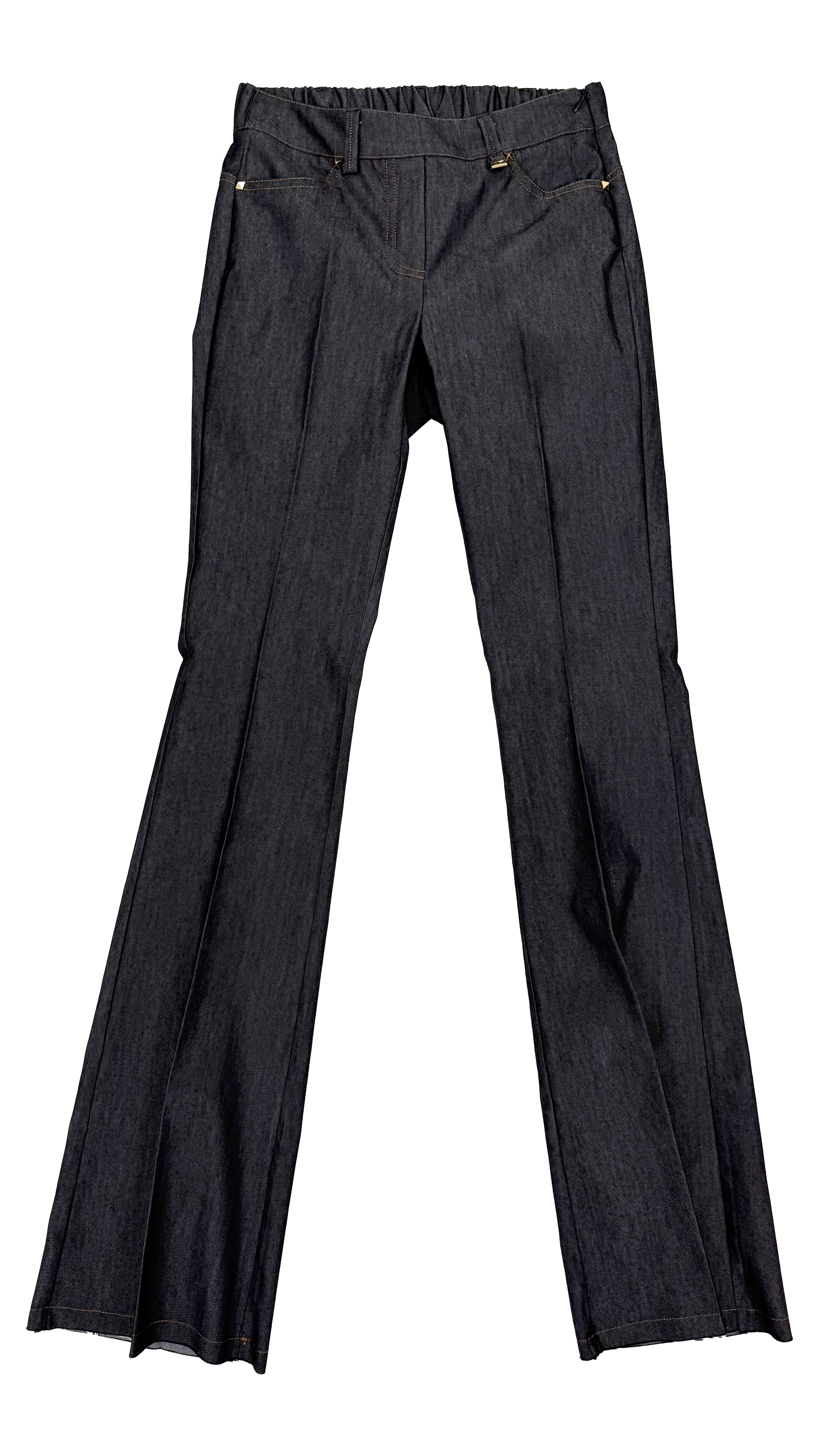 ZAMPA IN JEANS ELASTICO