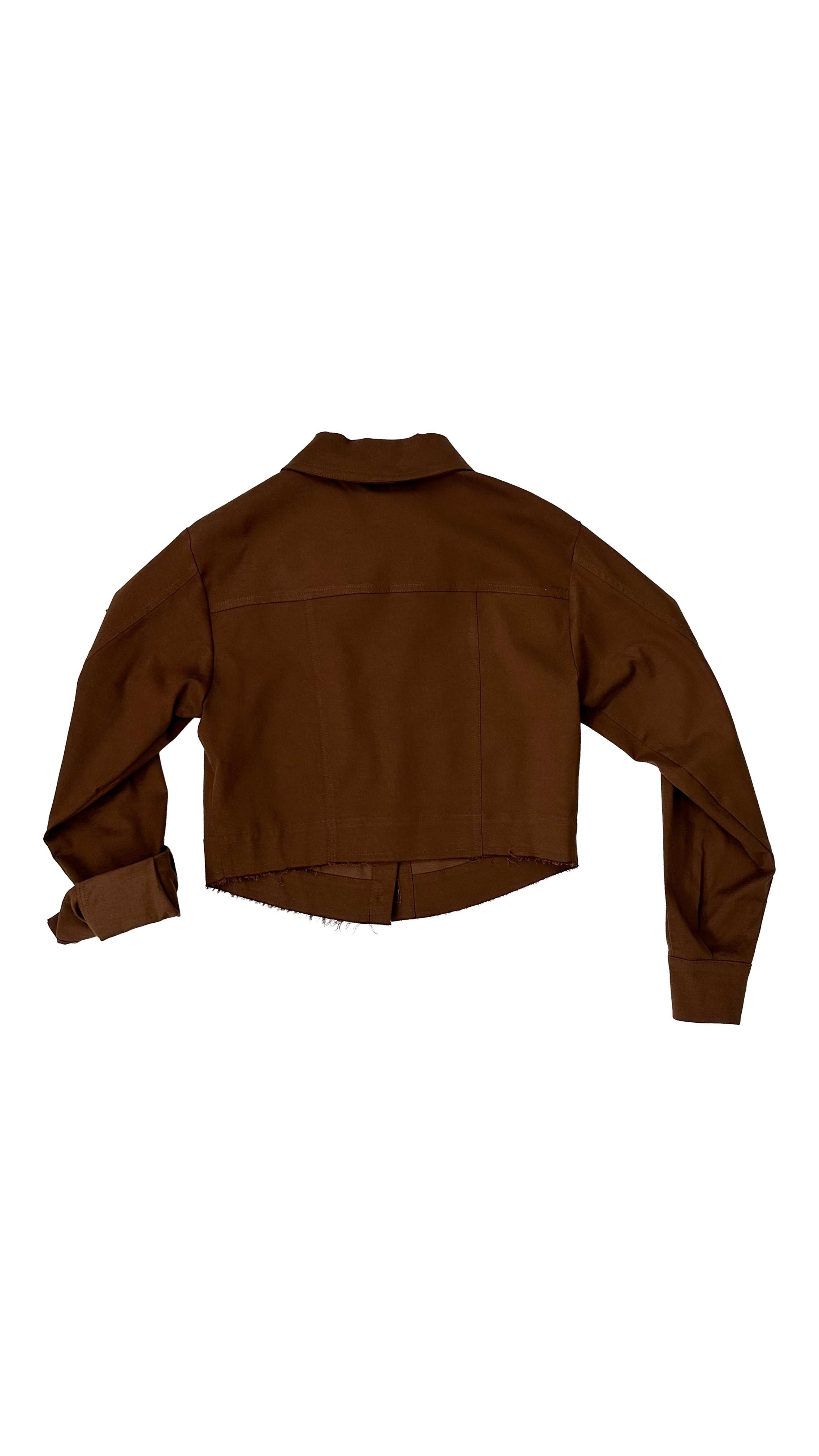 GIUBBETTO TIPO JEANS IN GABARDINA LYOCELL SUPER ELASTICA