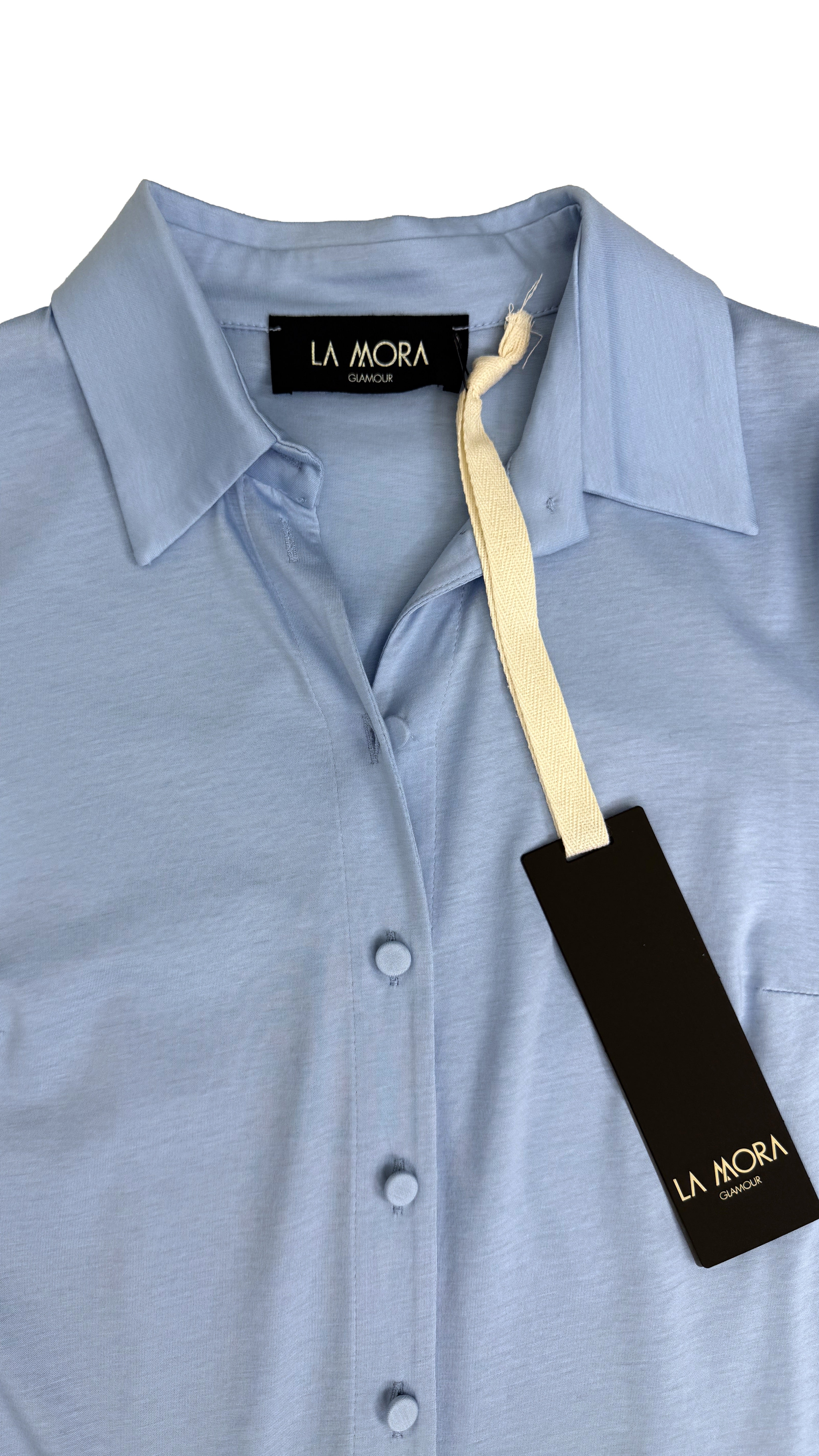 CAMICIA BASIC IN COTONE MODAL