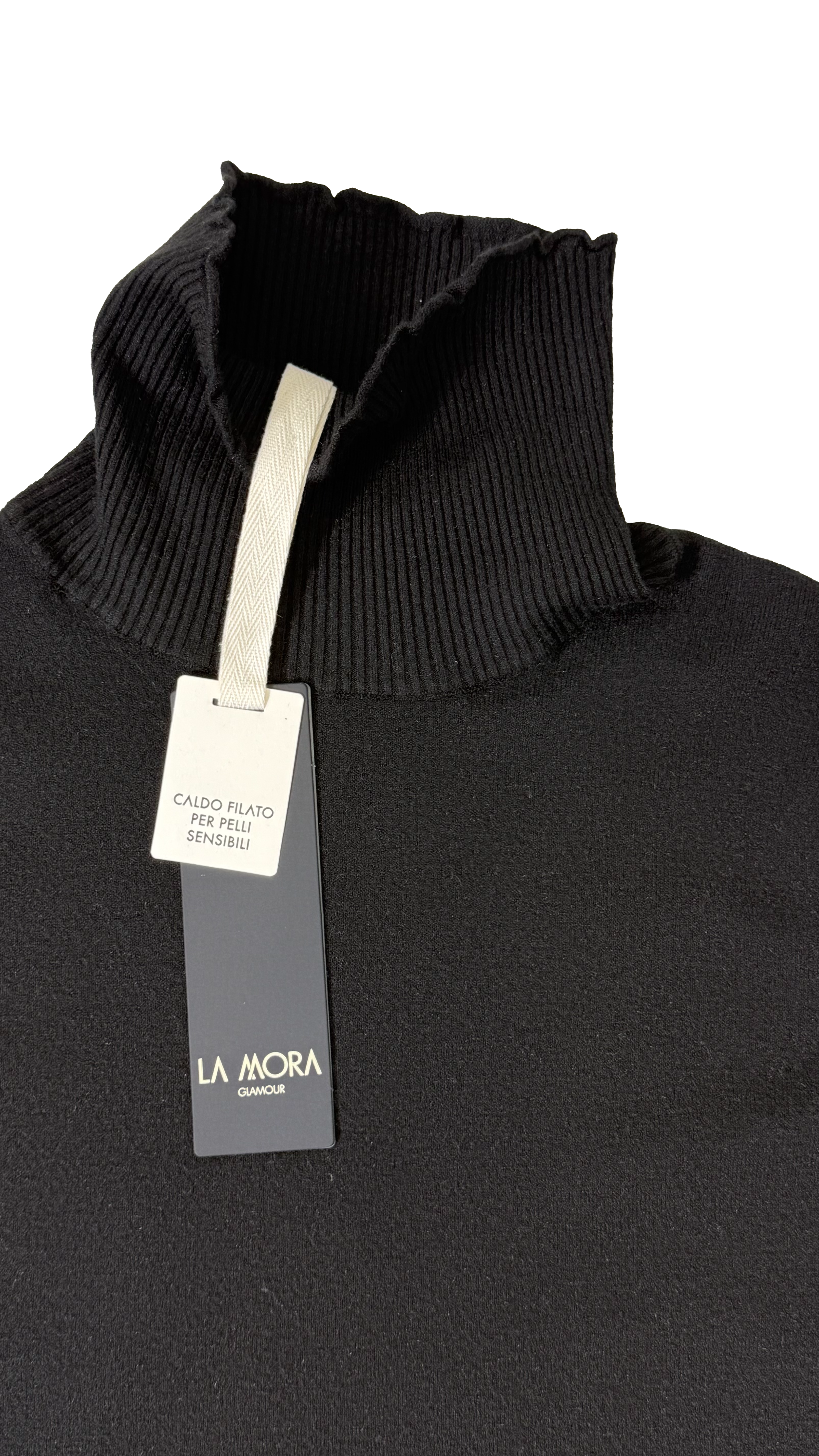 MAGLIA QUADRATA CON MANICHE PALLONCINO IN CALDA VISCOSA