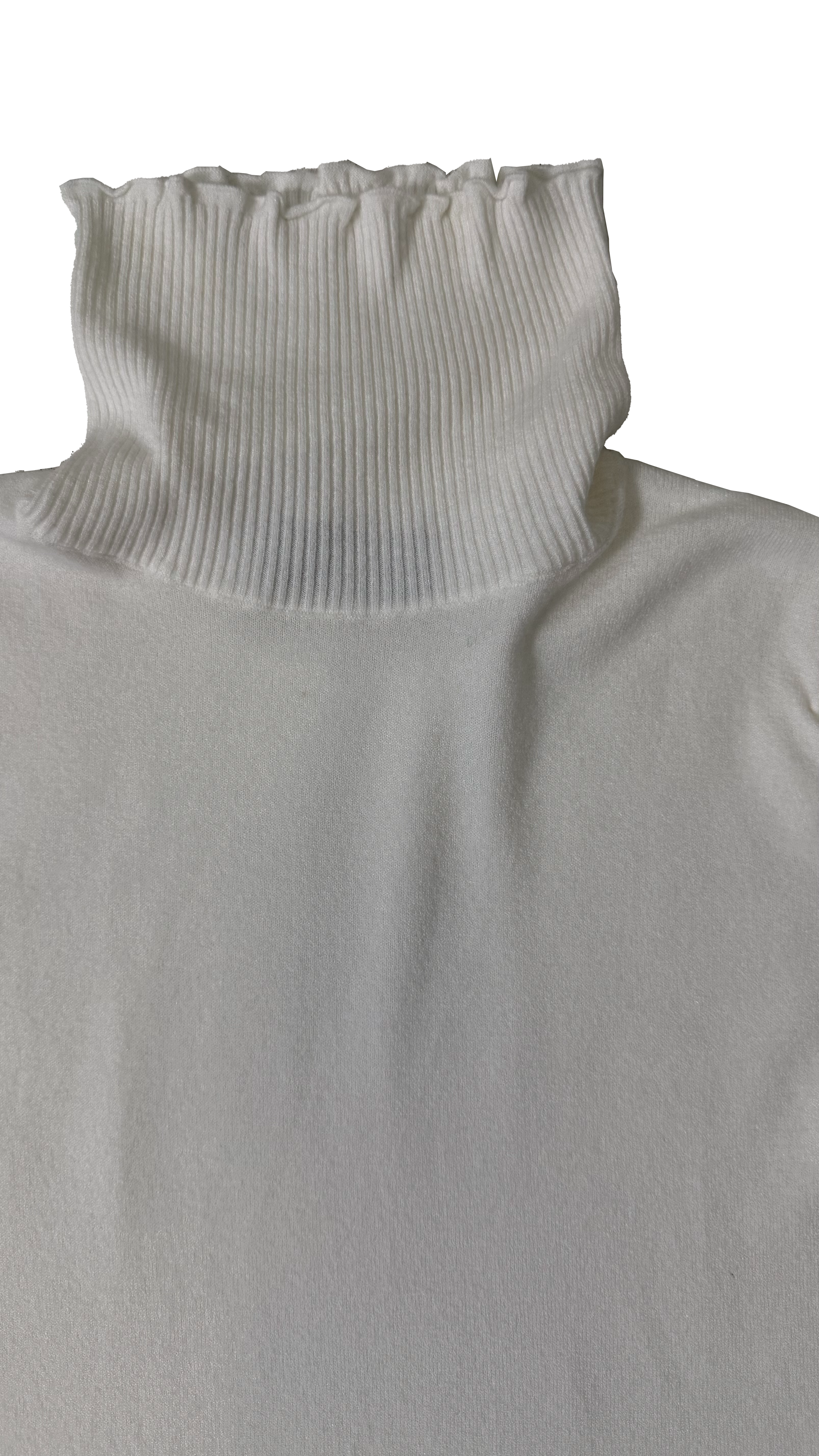 MAGLIA BASIC COLLO ALTO IN CALDA VISCOSA